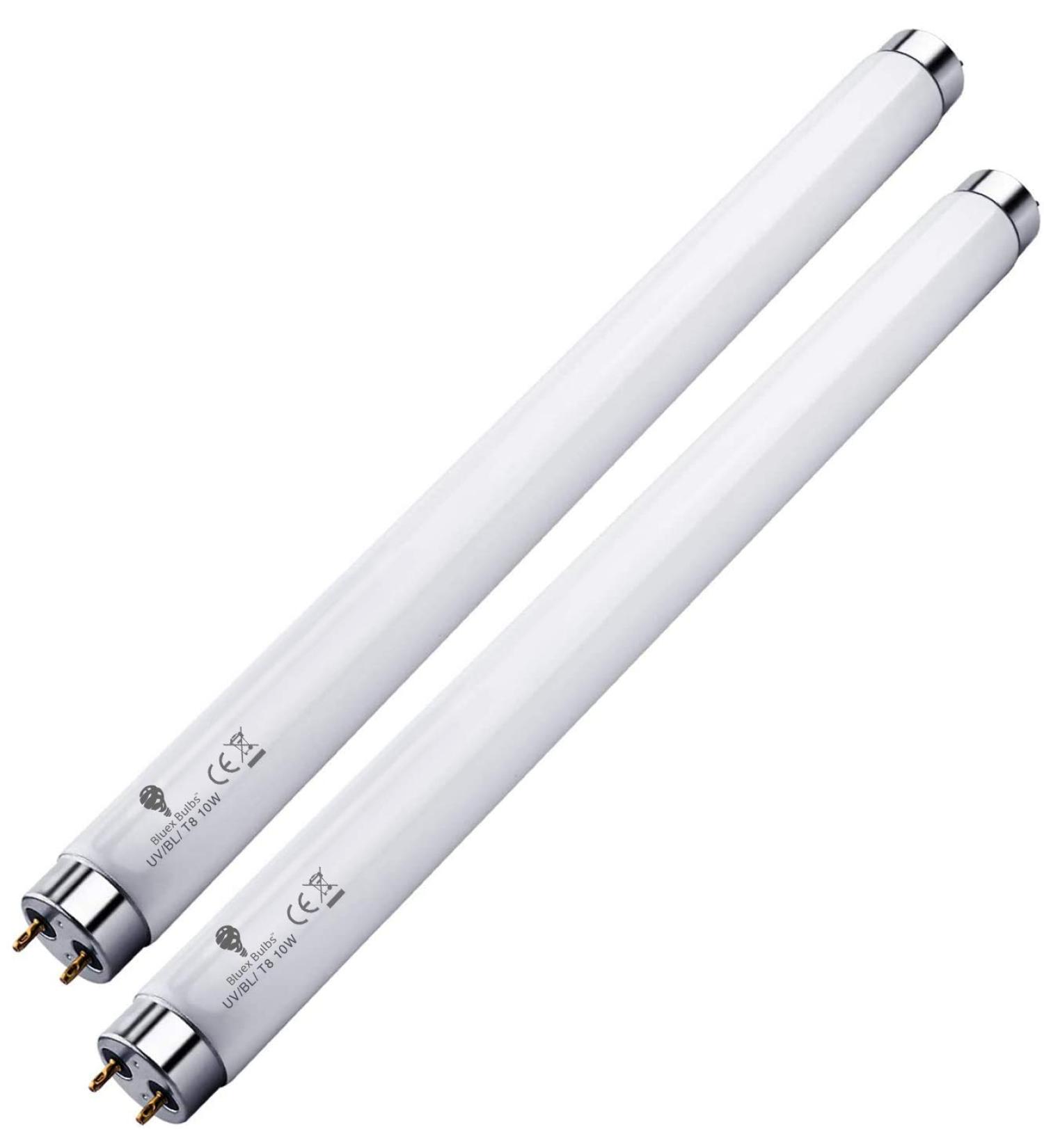 2 Pack Bug Zapper Replacement Lamp Bulb 10W for 20W Electronic Bug Zapper - T8 Fluorescent Light Tube Replacement for Bug Zapper - Buy Online on GoSupps.com