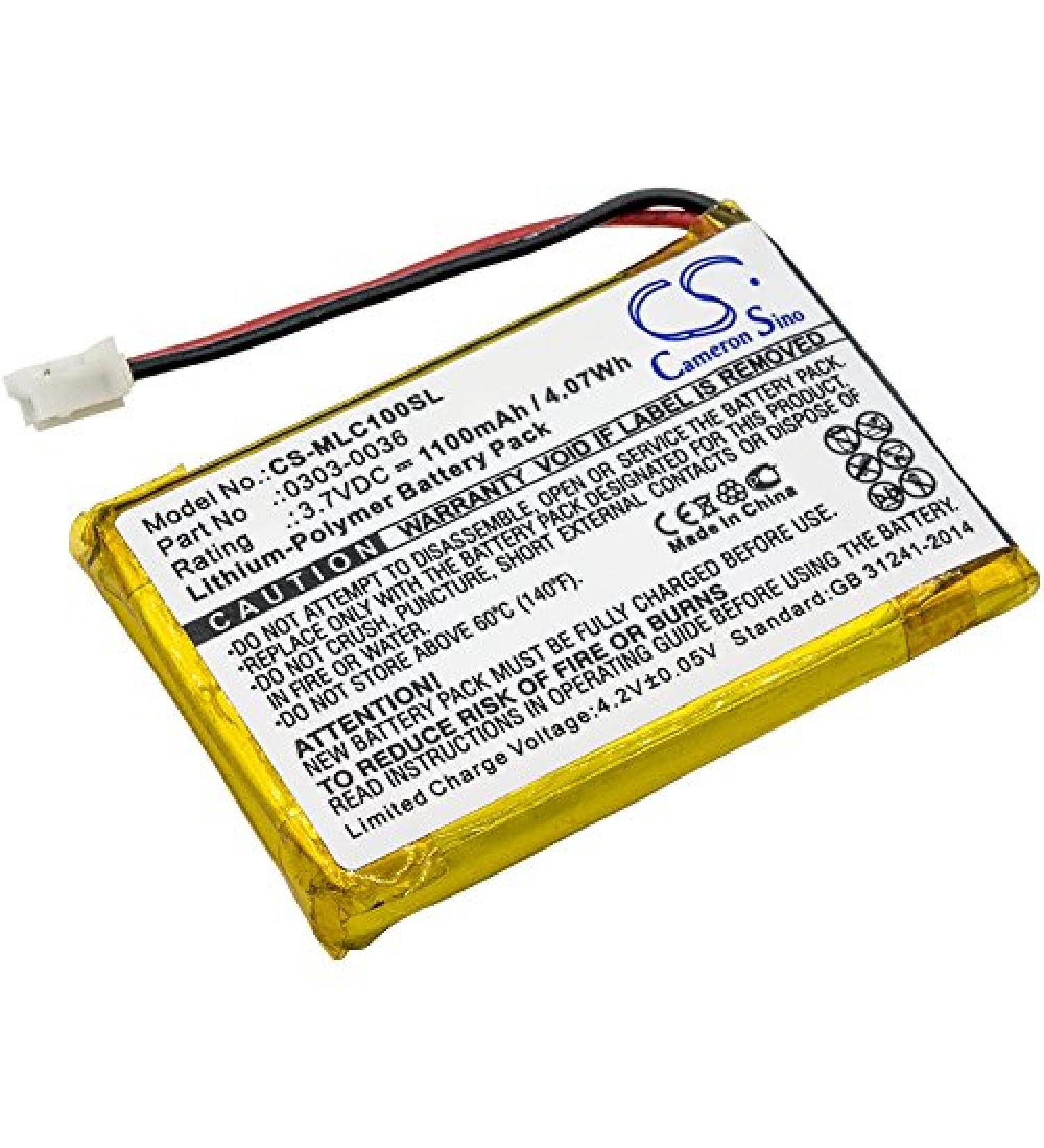 Replacement Battery for Minelab CTX 3030 WM-10 - 1100mAh High-Performance Power | International Shipping Available - Buy Online on GoSupps.com