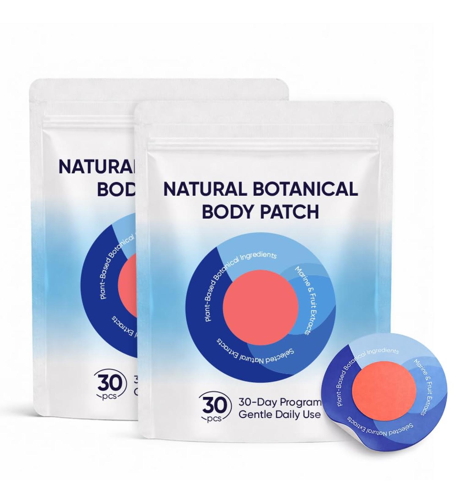 SUUDUUL Plant-Based Body Patches Gentle Daily Use 60 Count (2 Packs) - Buy Online on GoSupps.com