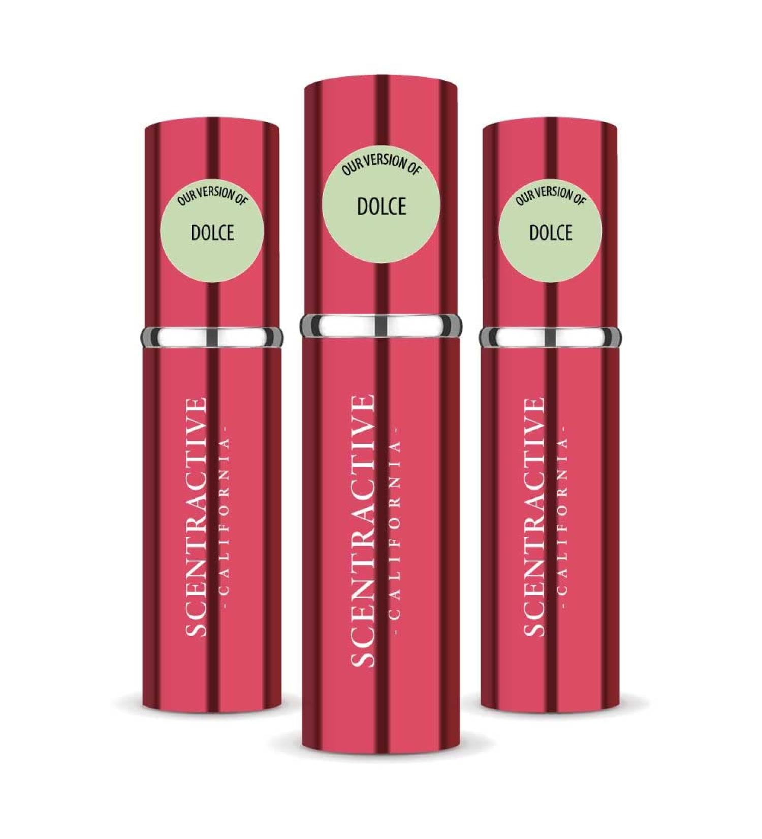 CA Perfume Impression of Dolce & Gab Dolce For Women Replica Version Fragrance Dupes Concentrated Long Lasting Eau de Parfum Spray Refillable Atomizer Bottle 0.17 Fl Oz/5ml-X3 DOLCE & GAB DOLCE IMPRESSION 0.51 Fl Oz (Pack of 1) - Buy Online on GoSupps.com