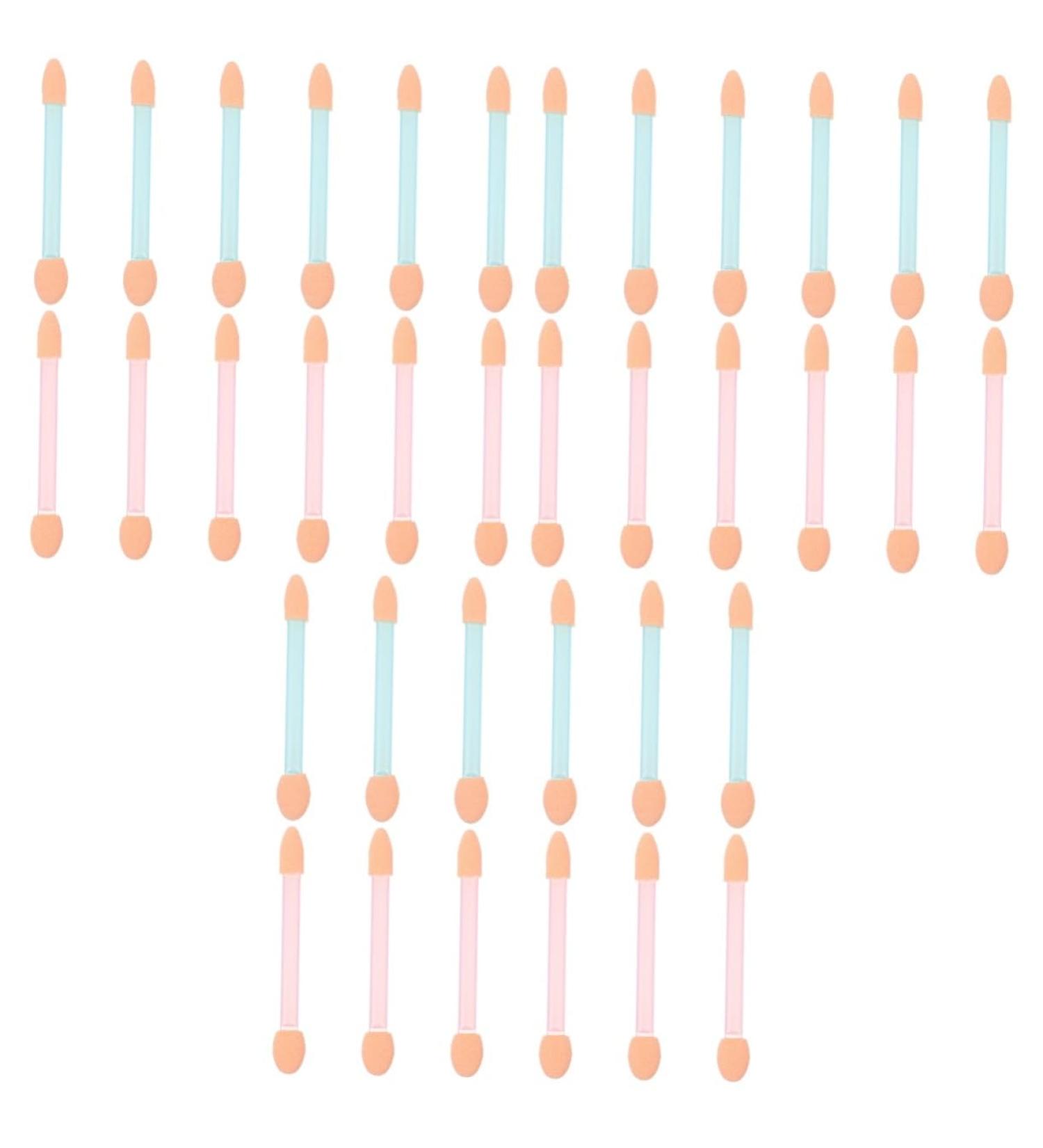 MAGICLULU 72 Pcs Eye Shadow Applicator Sponges Eyeshadow Brushes Makeup Eyeshadow Brush Lip Gloss Miss Mix - Buy Online on GoSupps.com