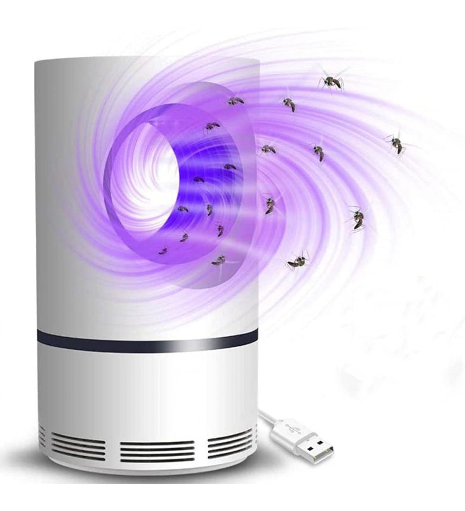 Indoor Flycatcher Mosquito and Flies Killer Trap with USB Power Supply and Adapter-Suction Fan No Zapper Child Safe-Trumpet - Buy Online on GoSupps.com