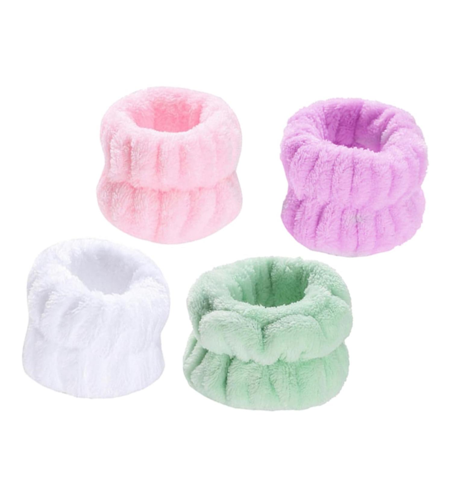 POPETPOP 4paires Lot Bracelets Souples Pour Laver Visage Adapt s Au Spa Confortables Et lastiques - Buy Online on GoSupps.com