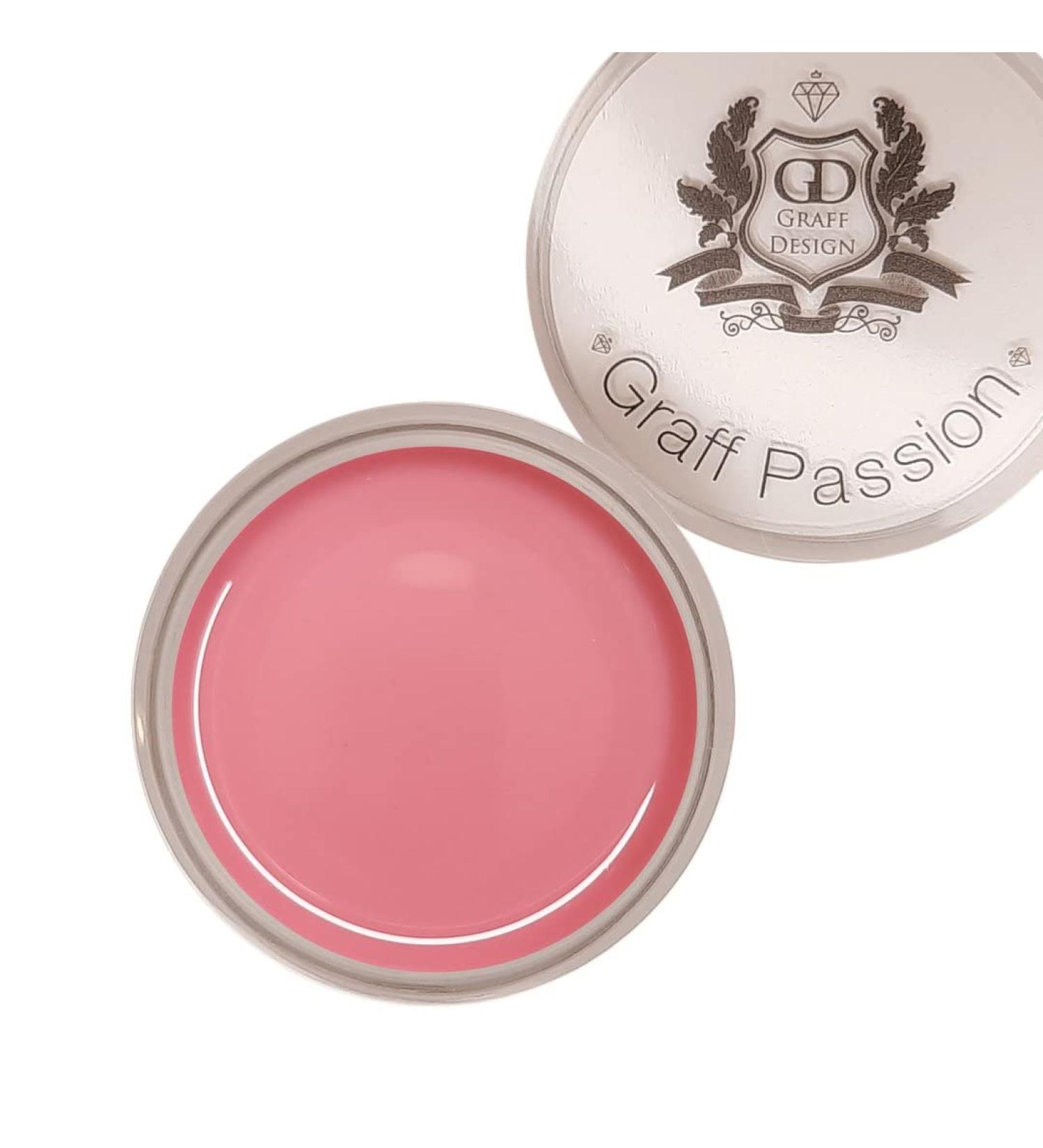 GRAFFDESIGN - UV Sculpture Gel Dusty Pink - Graff Passion 104-022 (15 ml) 15 ml (1 pack)