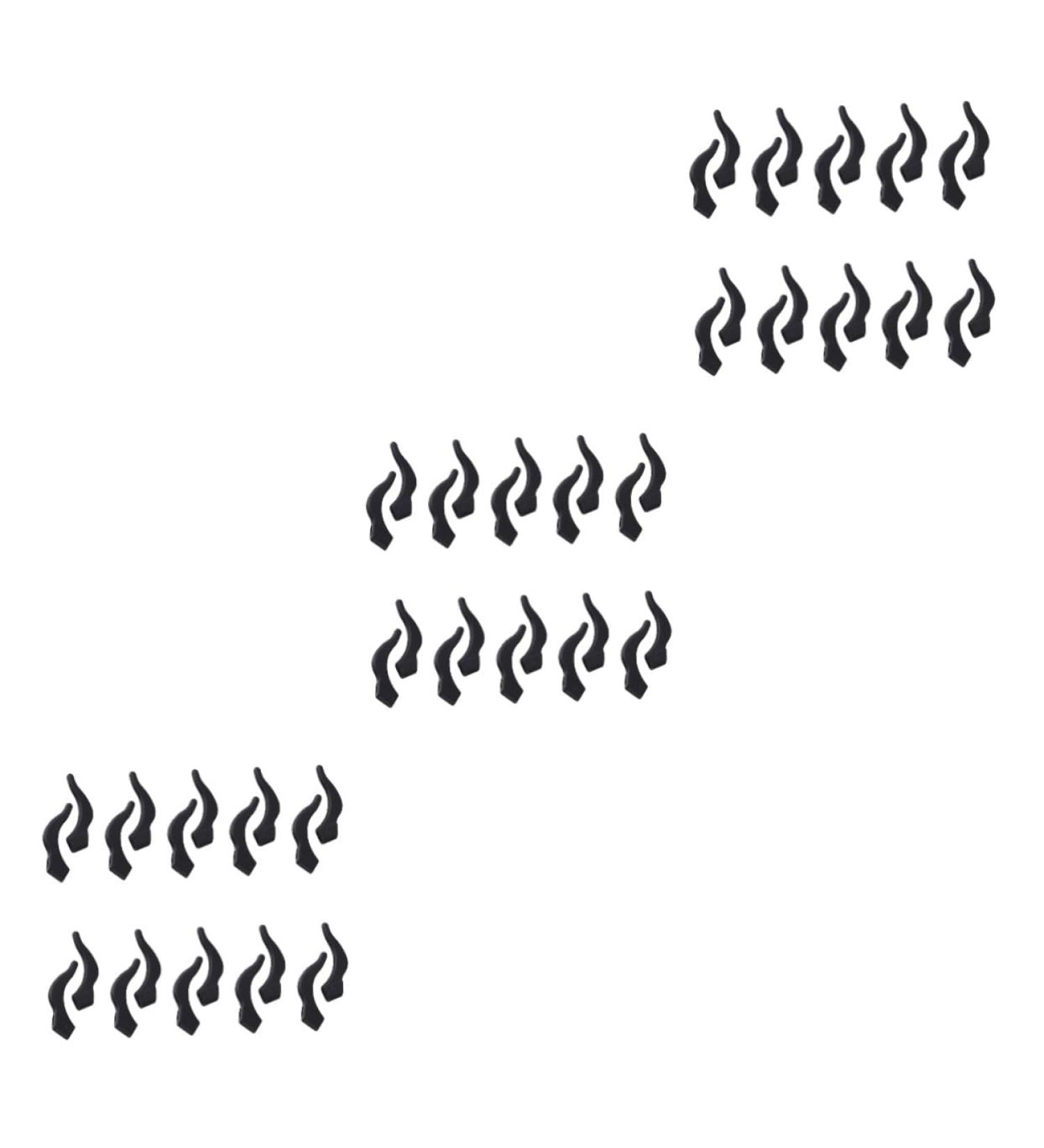 Osaladi 30 Pair Anti-Slip Silicone Glasses Holders - Secure Your Specs with Comfort - Buy Online on GoSupps.com