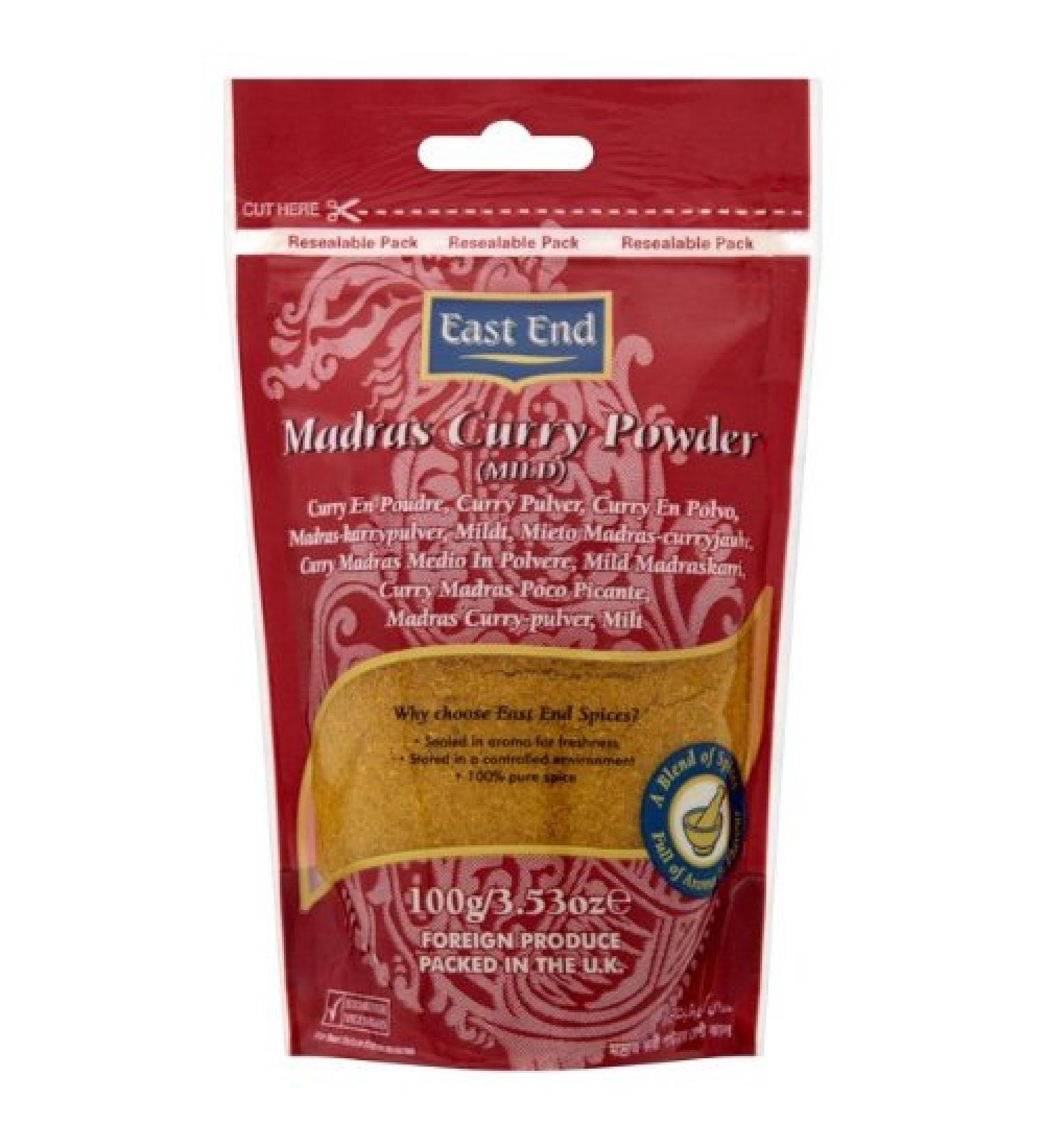 East End Madras Curry Powder Mild 100g
