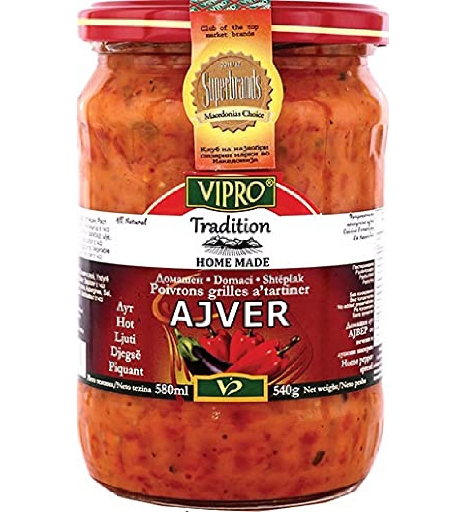 Home Made Hot Ajvar
