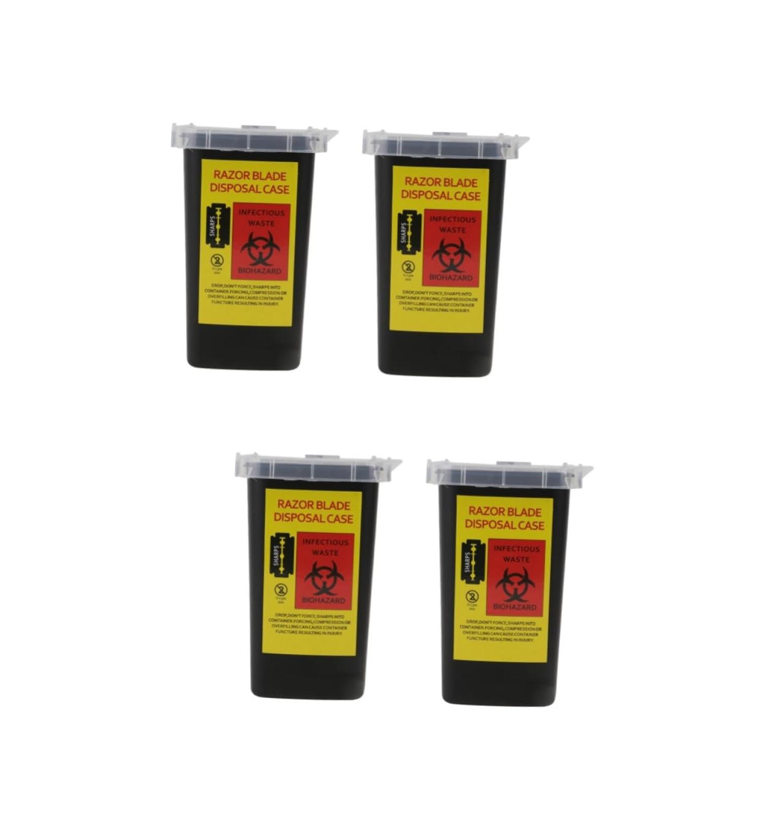 Beaupretty 4-Piece Hairdressing Waste Tool Set - Eco-Friendly Razor & Collection Containers for Salons | Black Recycling Solutions - Buy Online on GoSupps.com