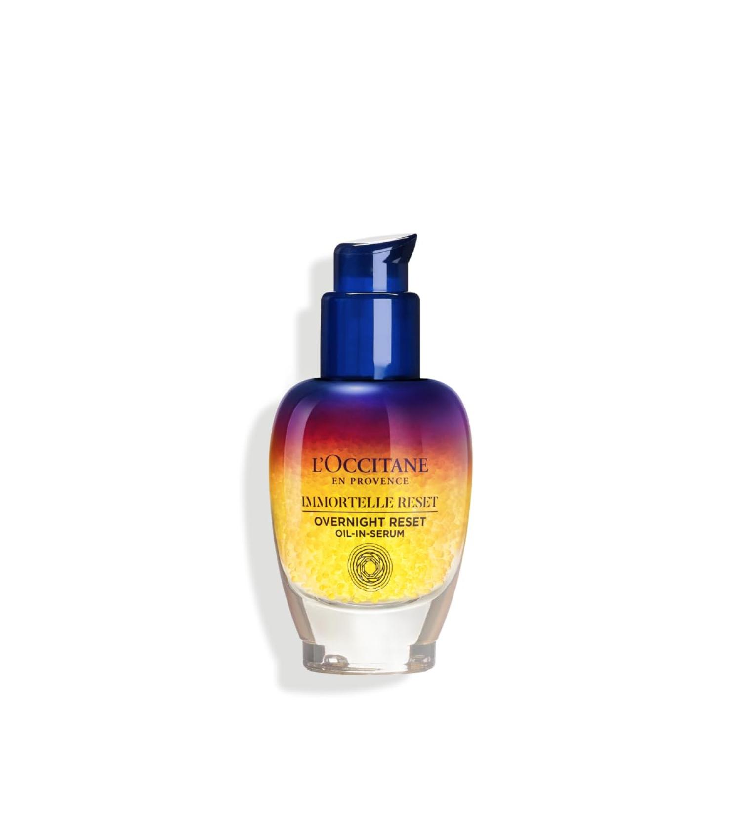 L'OCCITANE - Reset Night Oil-in-Serum Immortelle Reset - 30 ml - Made in France - Buy Online on GoSupps.com