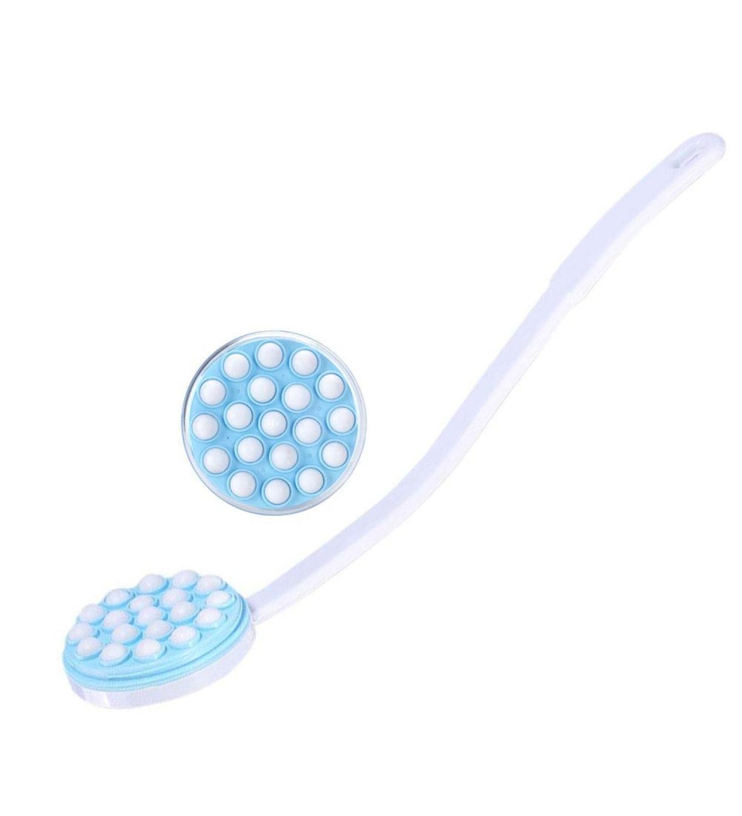 Buy Neborn Electrical Massage Shower Brush - Spa Tool for Back Care & Cleaning | Long-Stemmed Bathing Product with Lotion Applicator - Buy Online on GoSupps.com