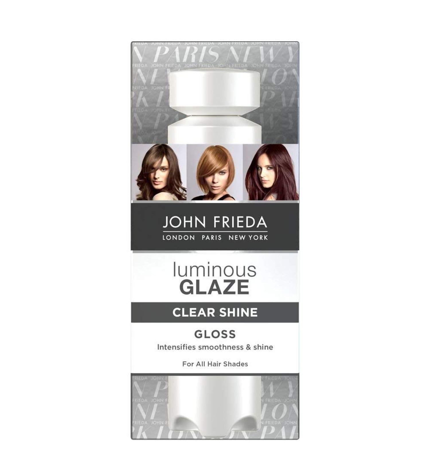 John Frieda Luminous Glaze Clear Shine Gloss 6.5 oz (Pack of 4)