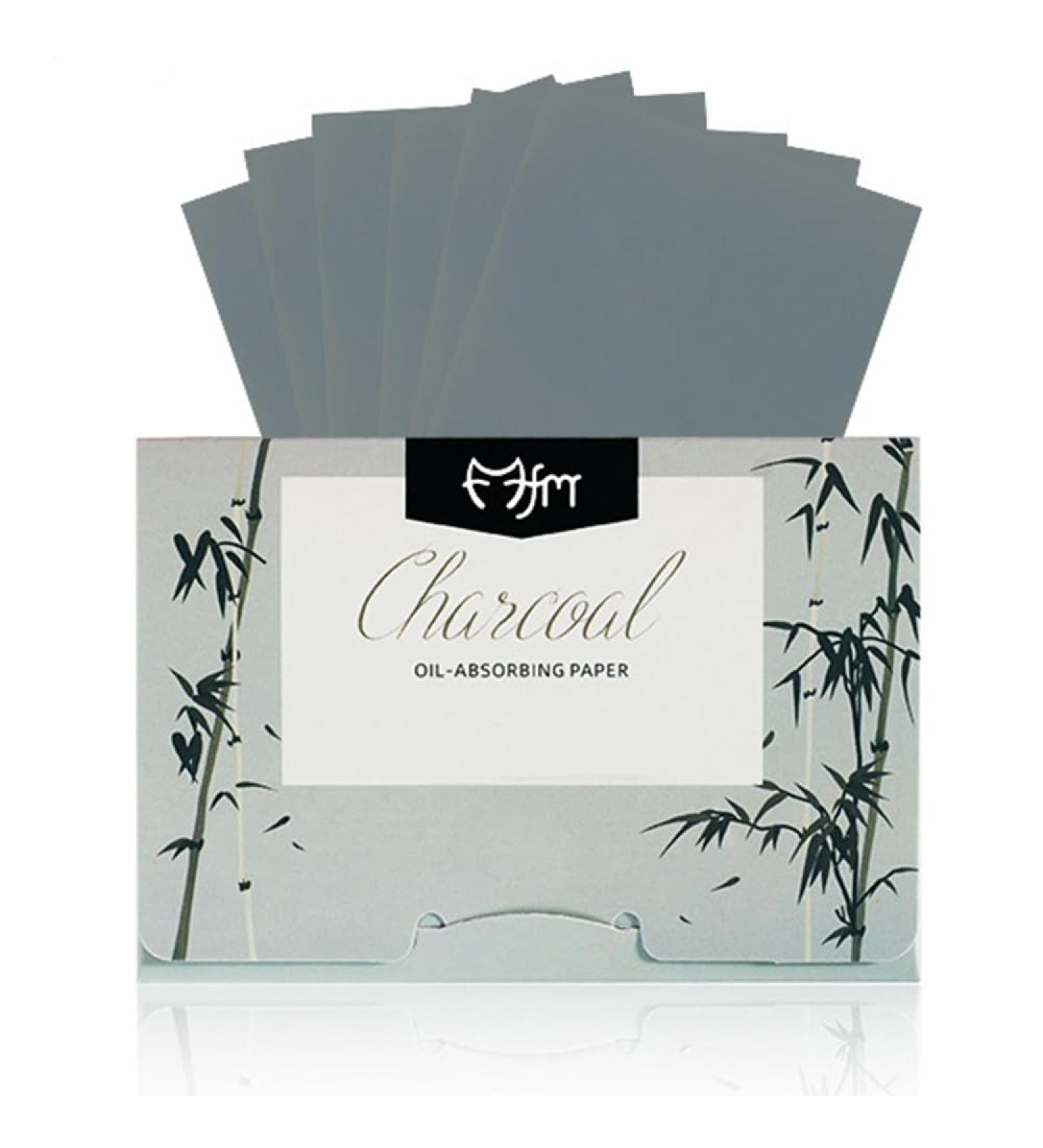 100 Sheets Oil Control Blotting Paper for Men Women - Natural Fragrance - Portable Facial Tissue Grey - Buy Online on GoSupps.com