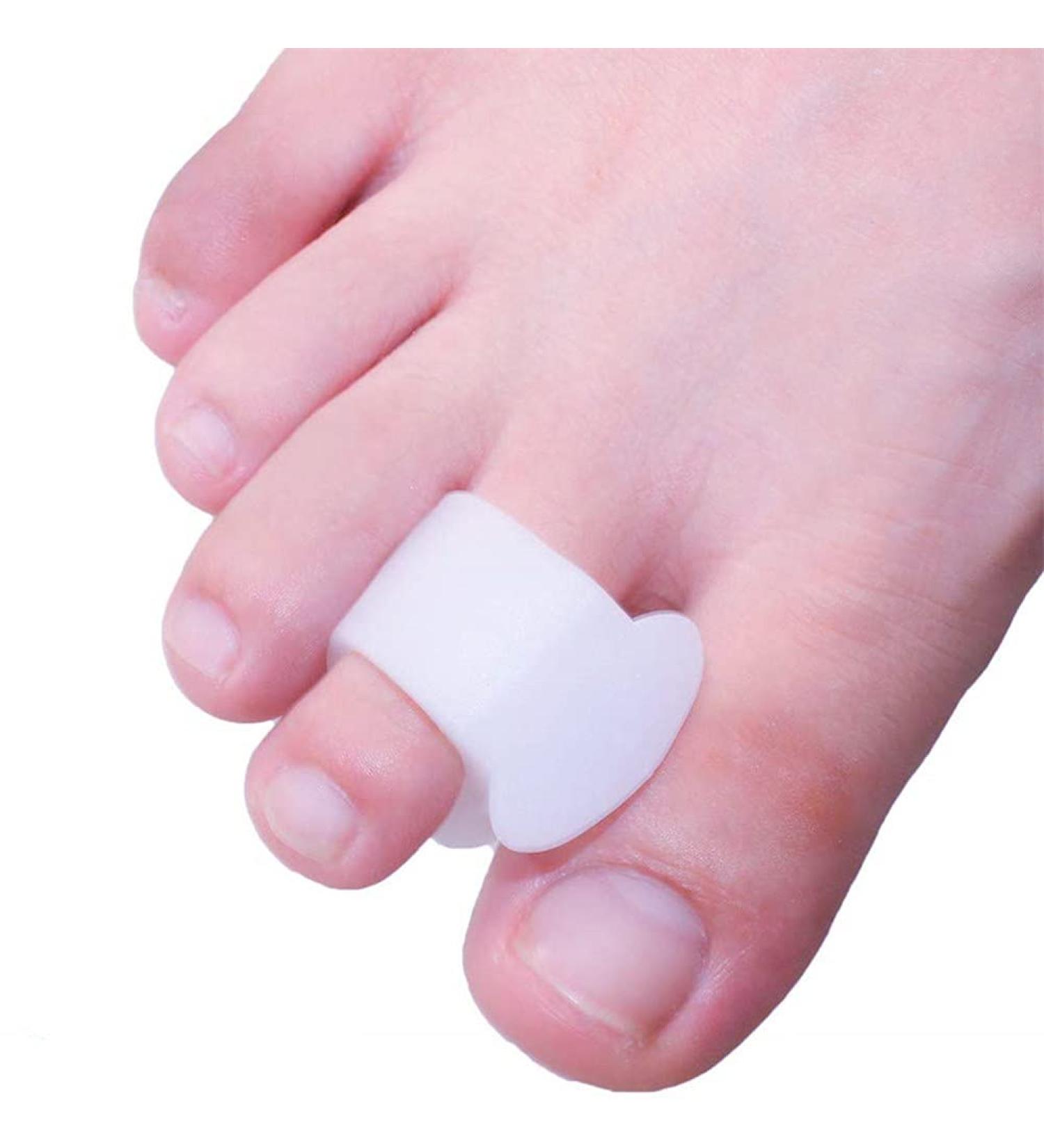 Feifanshop Toe Stretcher - 4x Gel Toe Spreader for Bunion Correction Overlapping Toes & Hammer Toes Relief - Buy Online on GoSupps.com