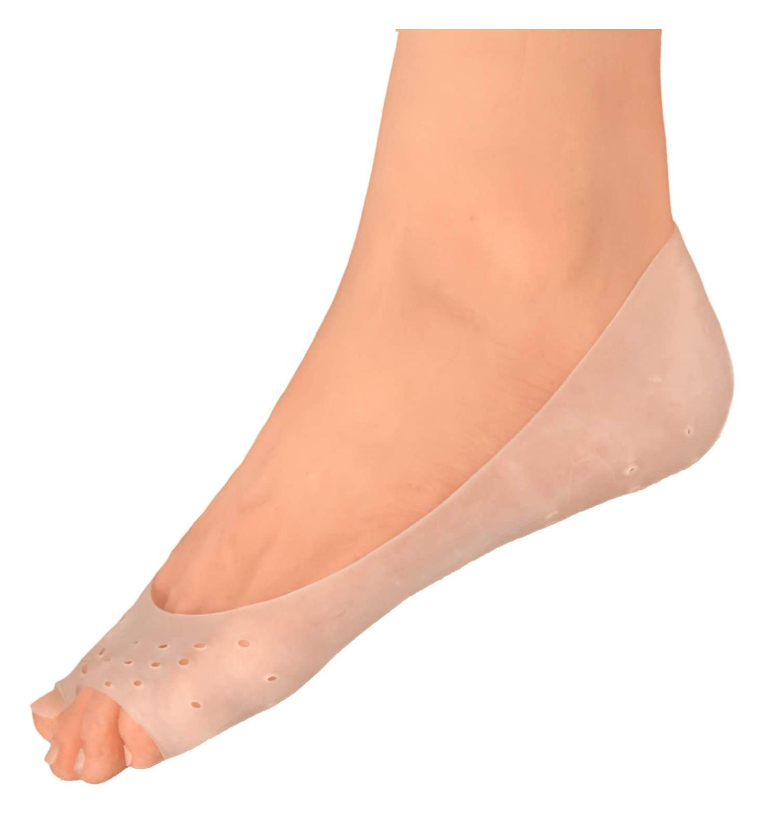 Dr. Frederick's Original Moisturizing Gel Socks - 4 Piece Set for Dry Cracked Heels & Feet - Day & Night Wear - Women's 4-10, Men's 5-8 - Buy Online on GoSupps.com