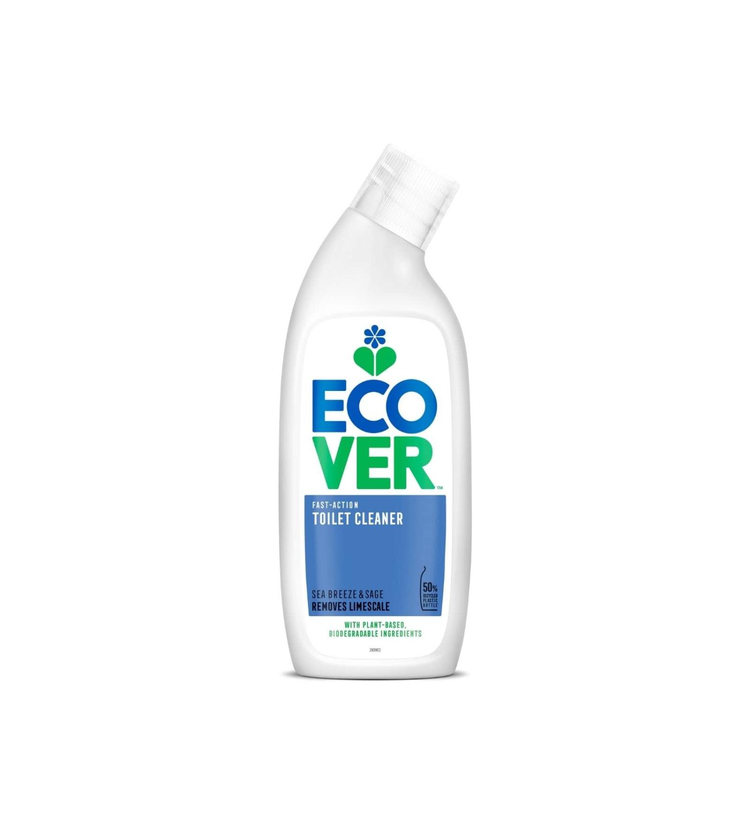 Buy Ecover Toilet Cleaner Sea Breeze & Sage 750ml - Pack of 1 | Effective & Eco-Friendly - Buy Online on GoSupps.com