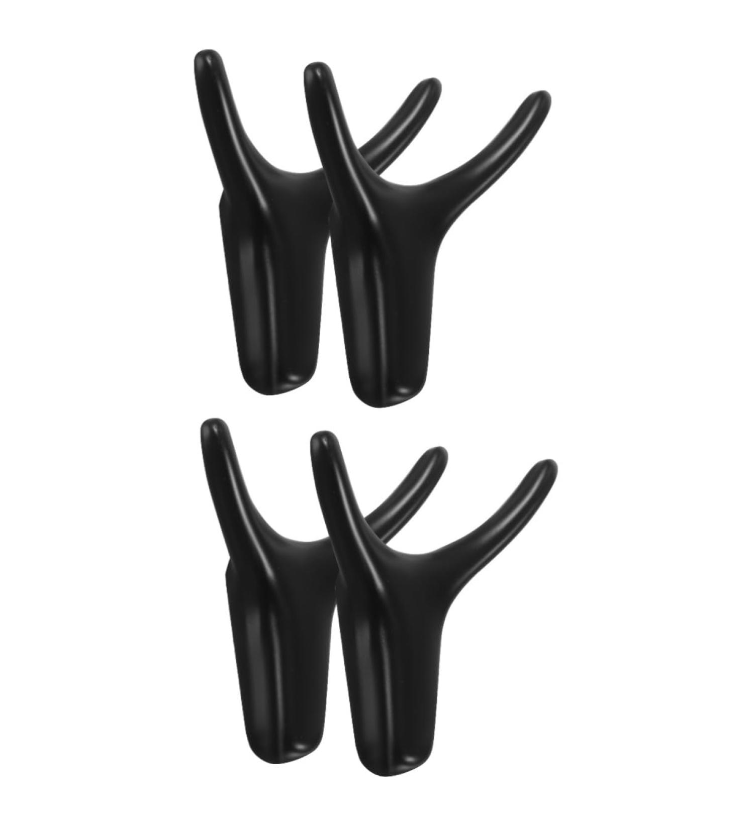 Cabilock 4-Piece Cow Head Wall Hooks - Modern Decorative Wall Hanger & Shaver Holder for Clothes Umbrellas & More - Buy Online on GoSupps.com