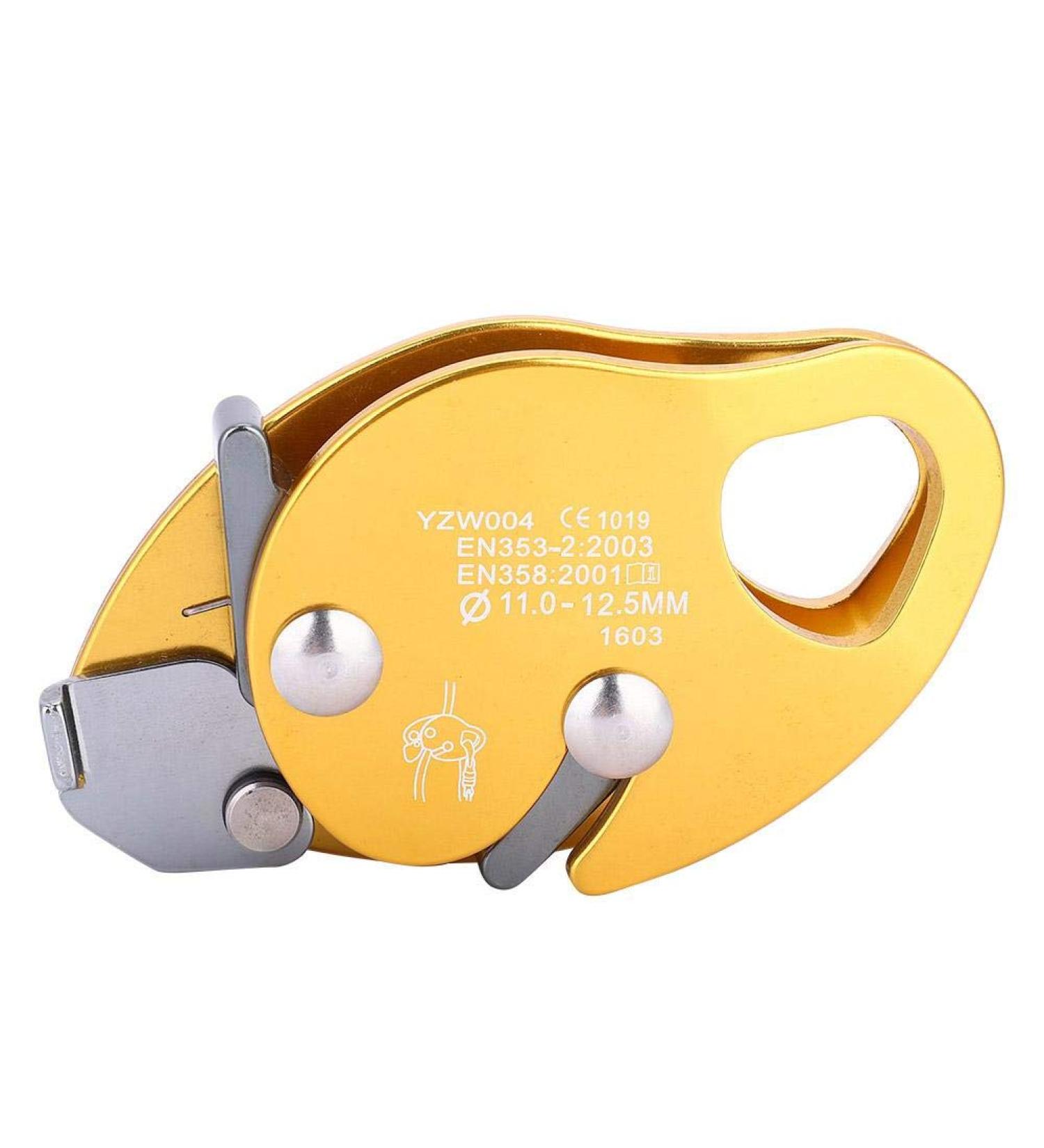 Dioche Self-Braking Climbing Rope Grab - Rescue Descender for 11-12.5mm Rope Clamp & Abseiling Gear - International Shipping - Buy Online on GoSupps.com