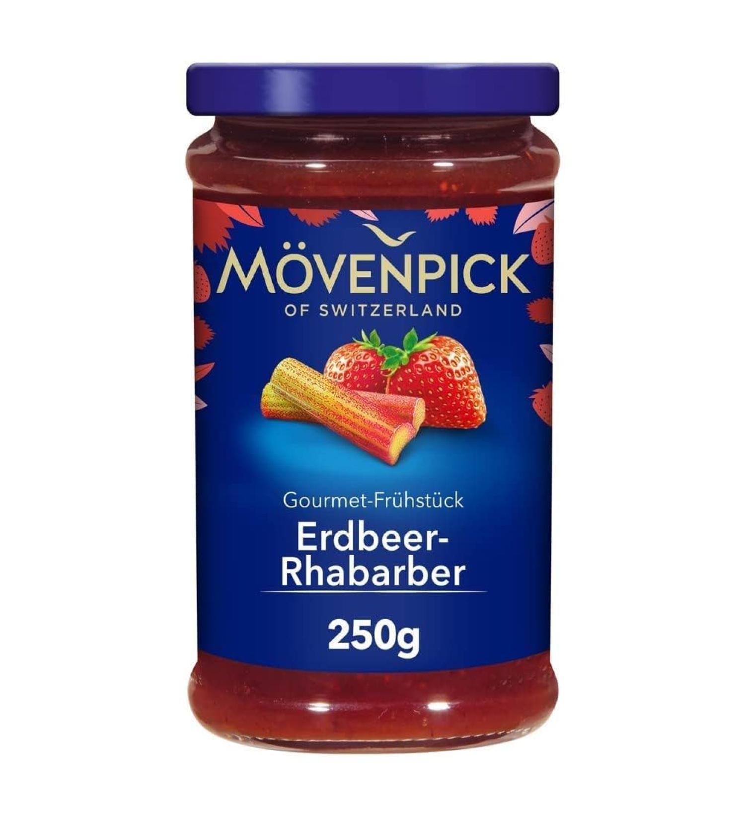 M venpick Gourmet Breakfast Strawberry Rhubarb Spread - Premium 250g | International Shipping Available - Buy Online on GoSupps.com