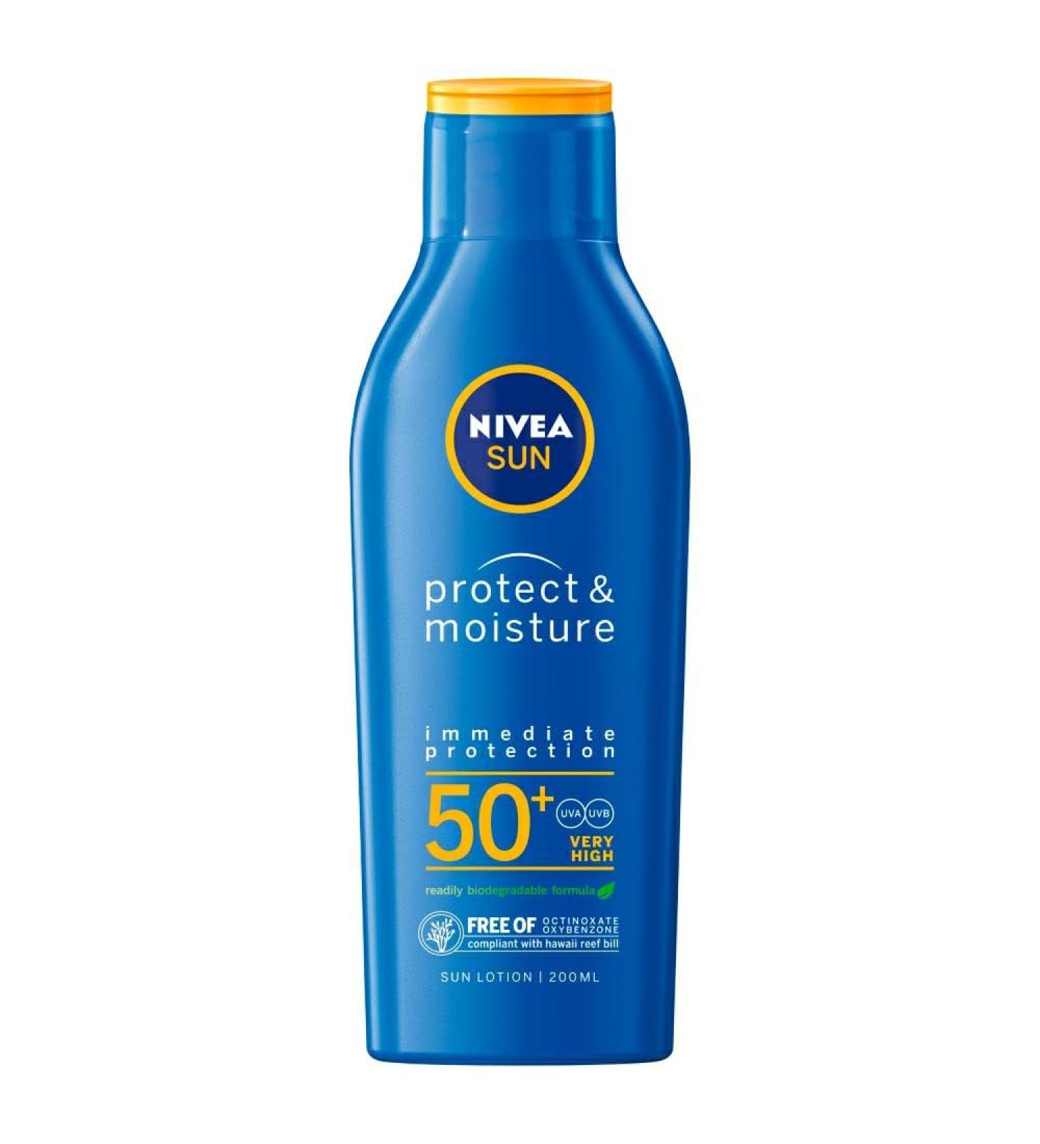 NIVEA SUN NIVEA SUN Protect & Moisture Sun Lotion SPF 50+ 200ml