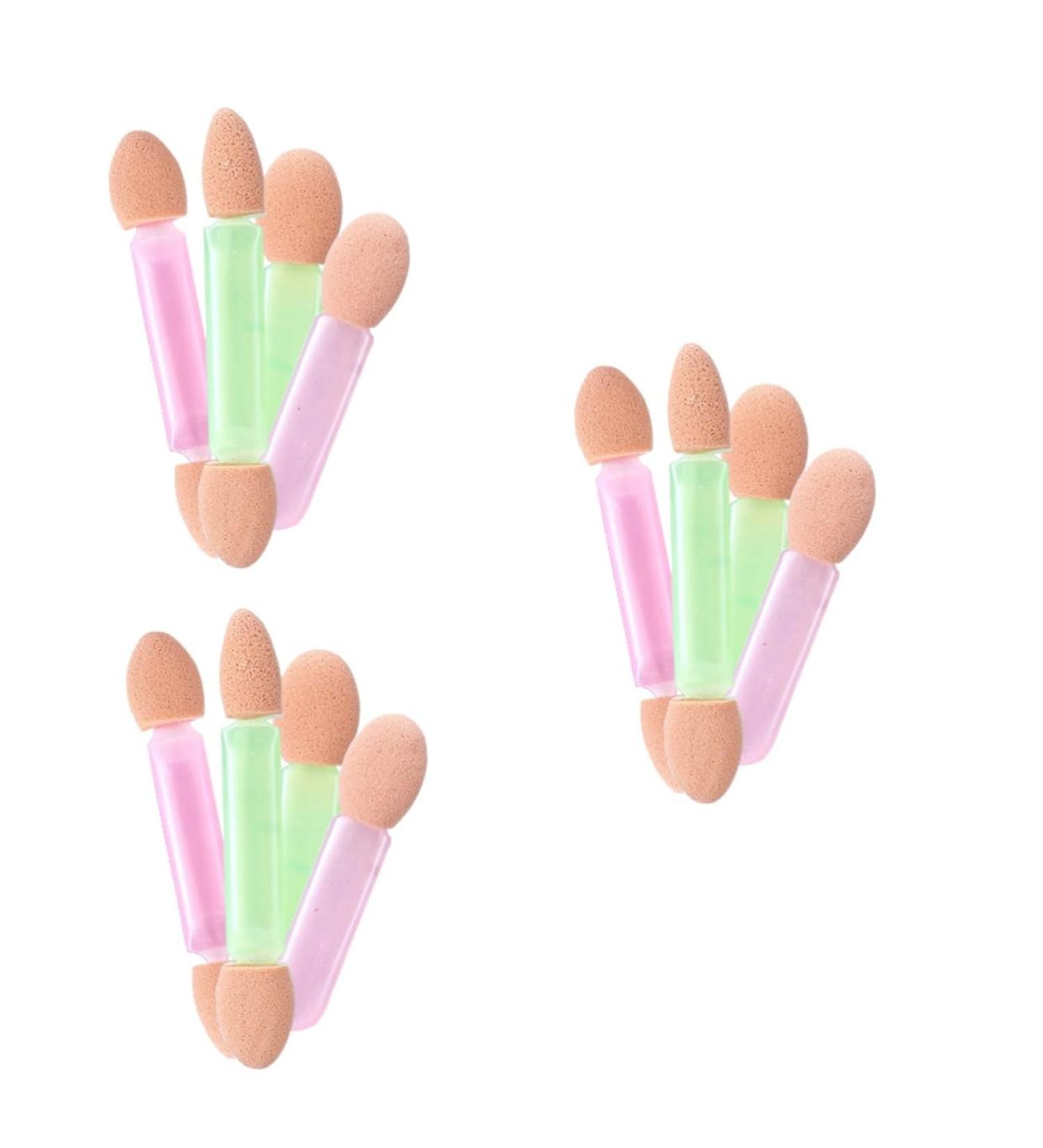 Balacoo 24 Pcs Sponge Applicator Eye Shadow Stick Makeup Utensils Eyes mediumx3pcs As Shownx3pcs - Buy Online on GoSupps.com