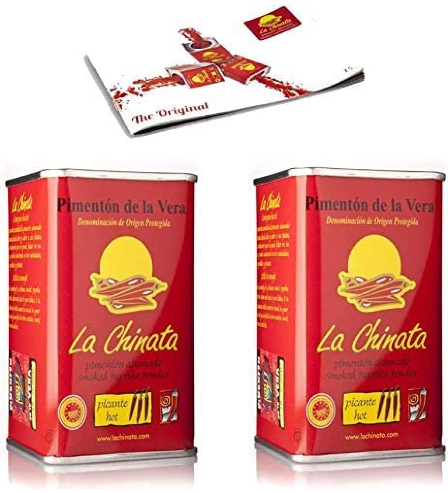 Smoked Paprika Pack La Chinata Spicy 2 x 160g - Buy Online on GoSupps.com