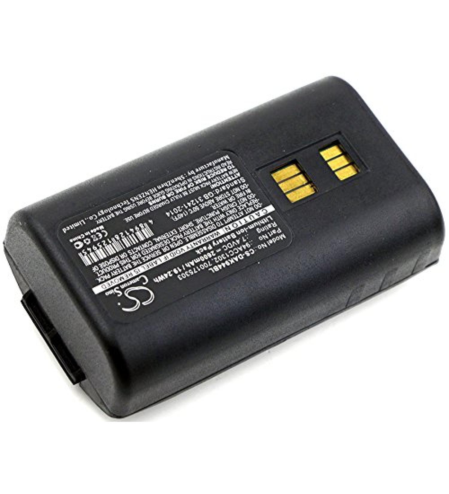 Replacement Battery for Datalogic 944501088 | 2600mAh 7.4V Compatible Parts: 700175303 944551004 944551005 | International Shipping Available - Buy Online on GoSupps.com