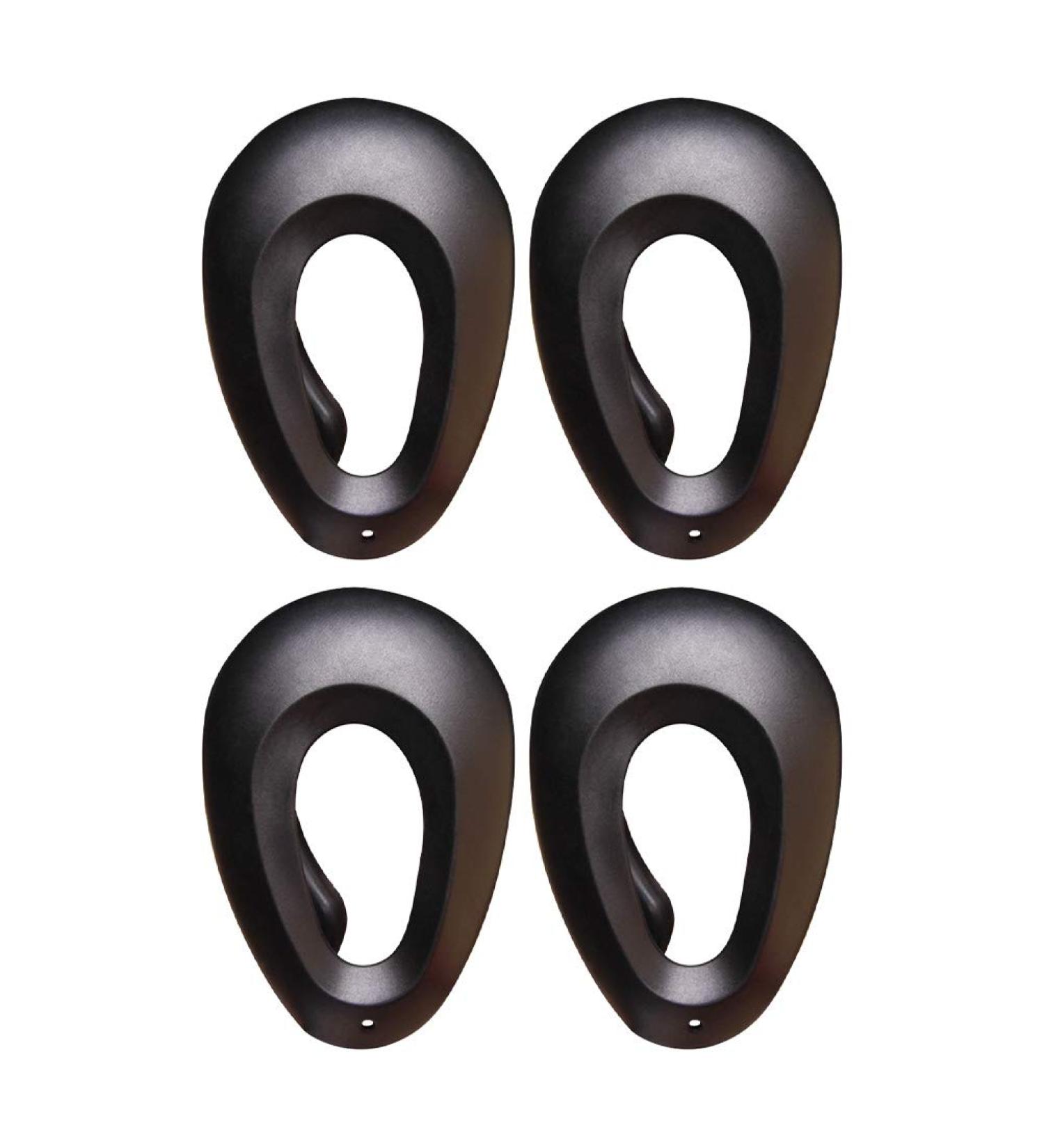 2 Pairs Black Hair Dyeing Earmuffs Protector Hair Coloring Ear Covers - Buy Online on GoSupps.com