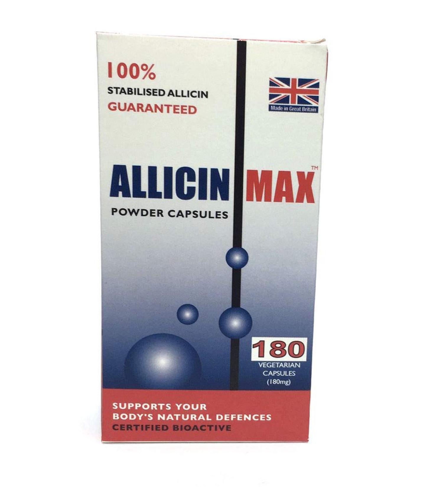 Allicin Max 180 Veg Capsules