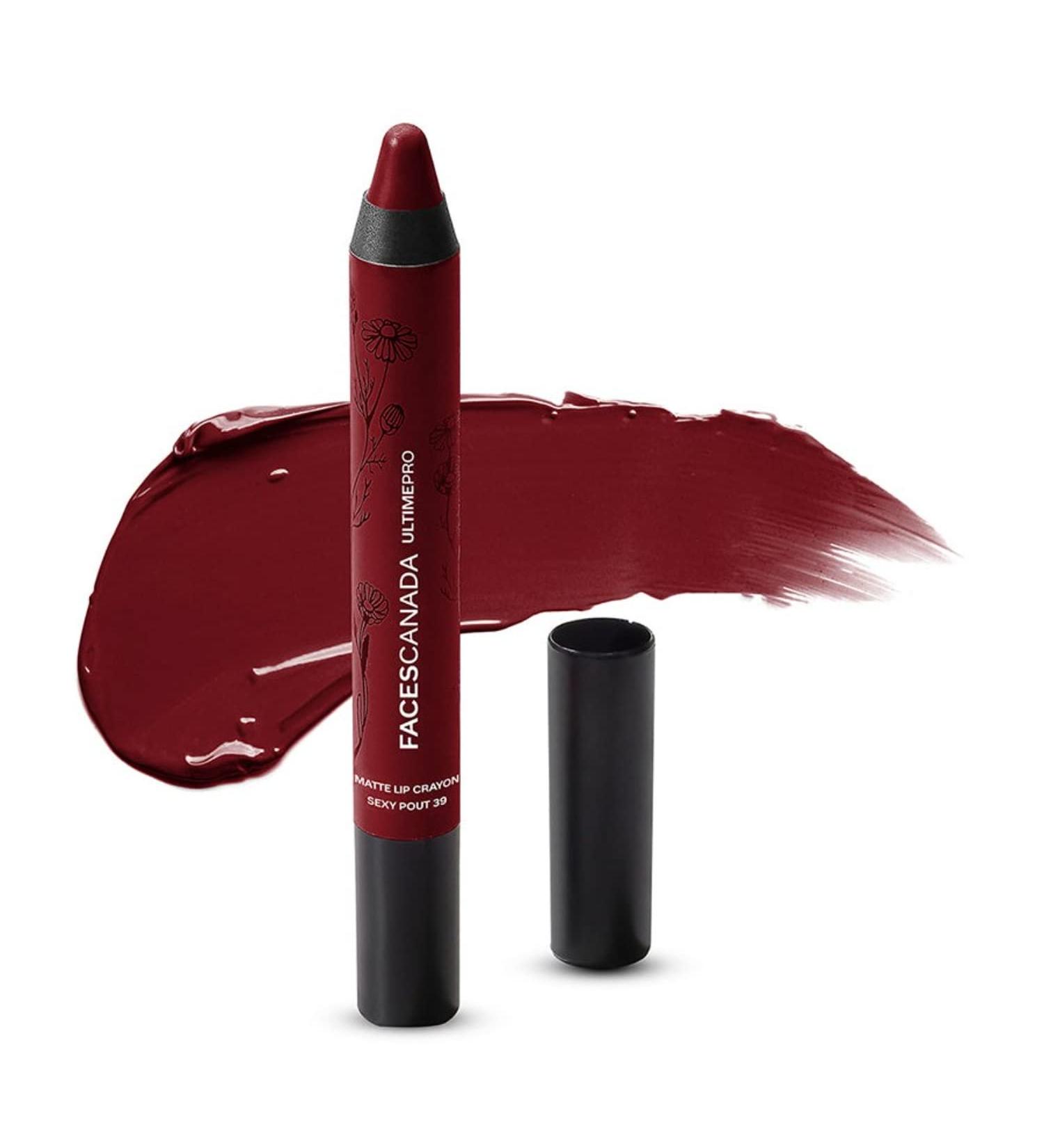 Faces Ultime Pro Matte Lip Crayon - Mystic Magic 30 | Long-lasting Matte Finish - Buy Online on GoSupps.com