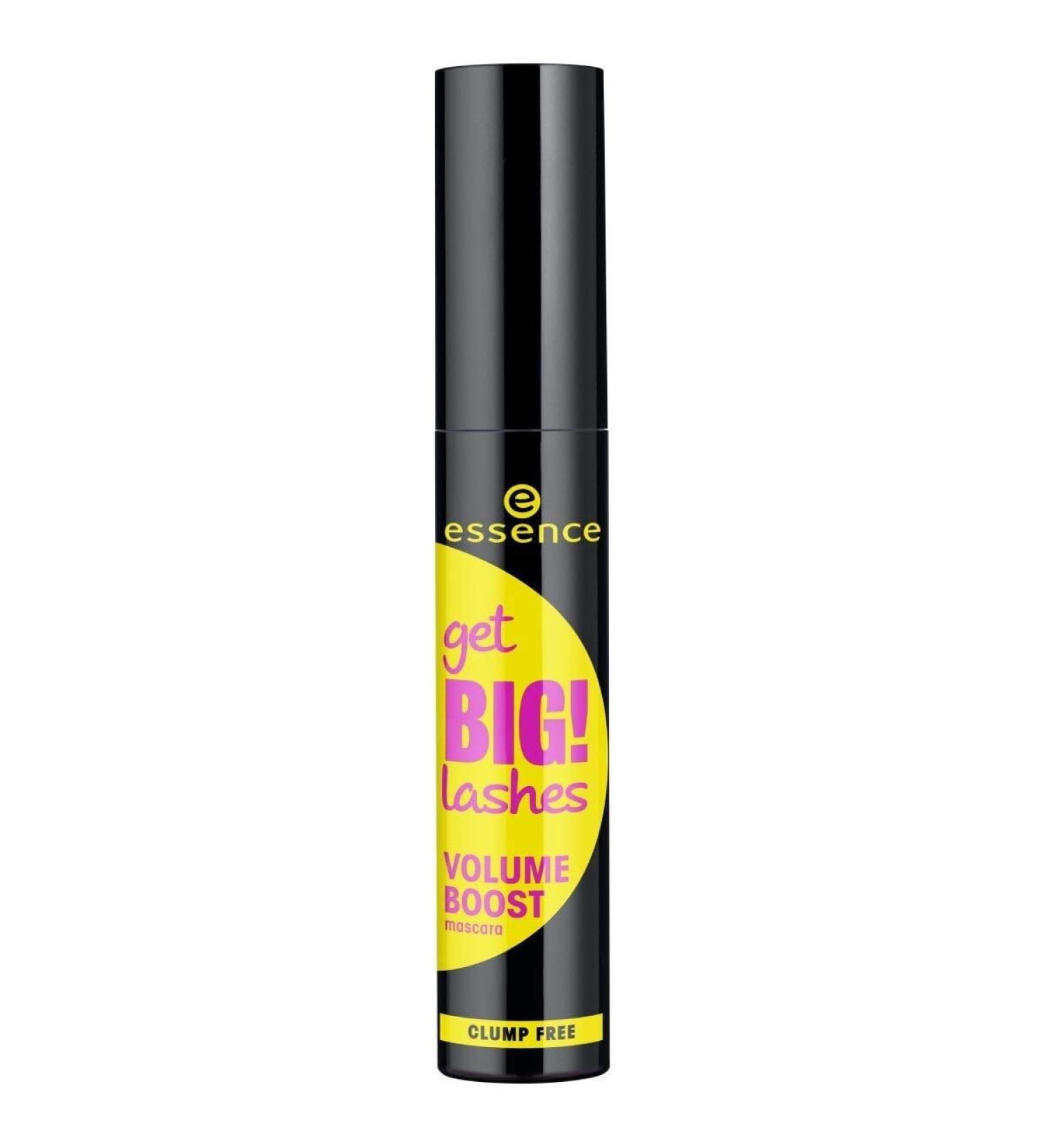 Cosnova essence get BIG lashes VOLUME BOOST mascara black volumizing volumizing defining lengthening vegan without microplastic deeltje nanodeeltje free without perfume pack of 1 12ml - Buy Online on GoSupps.com