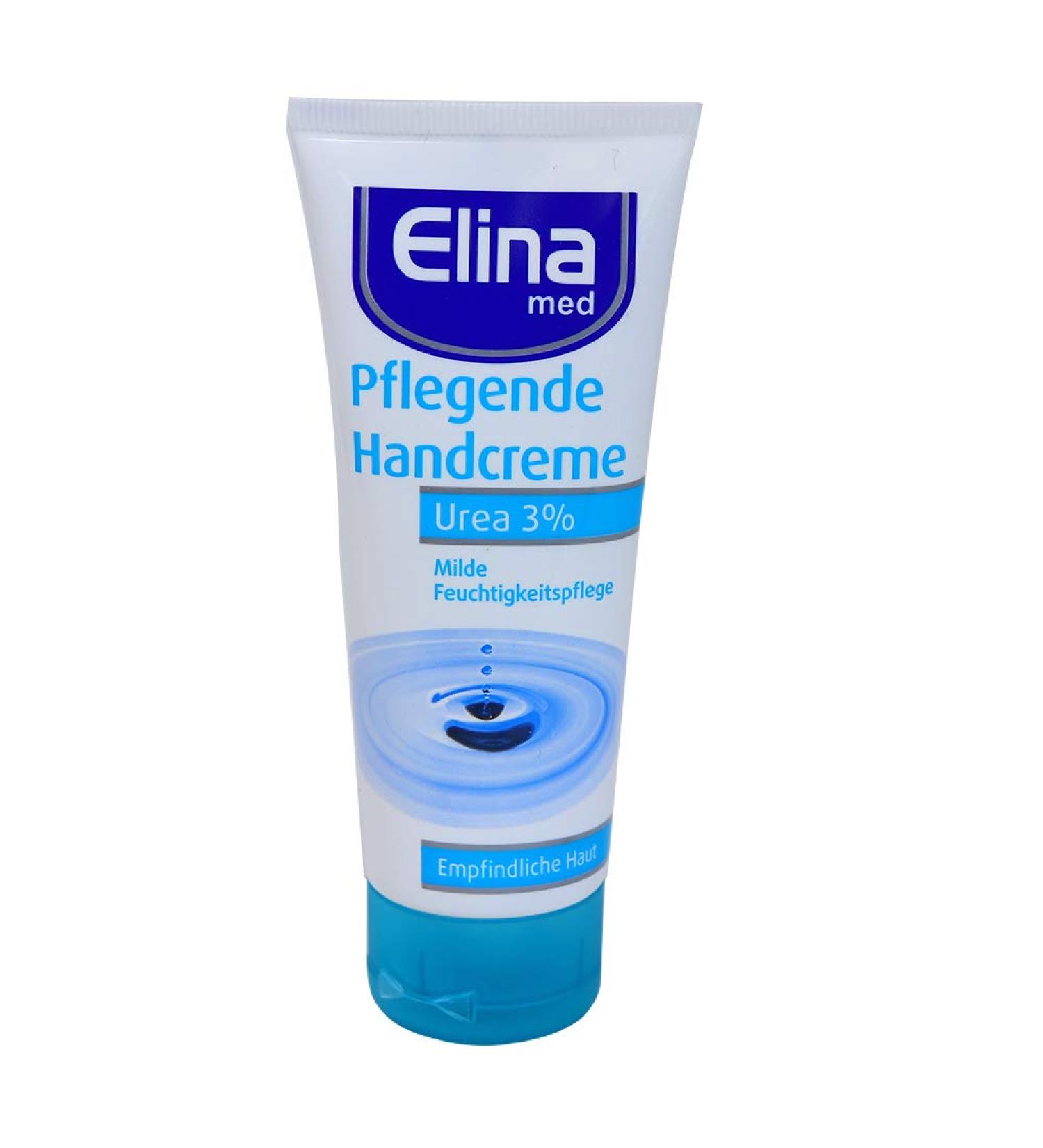 Elina Urea 3% Hand Cream 150ml - Soothing Moisturizer for Sensitive Skin | Buy Internationally - Buy Online on GoSupps.com