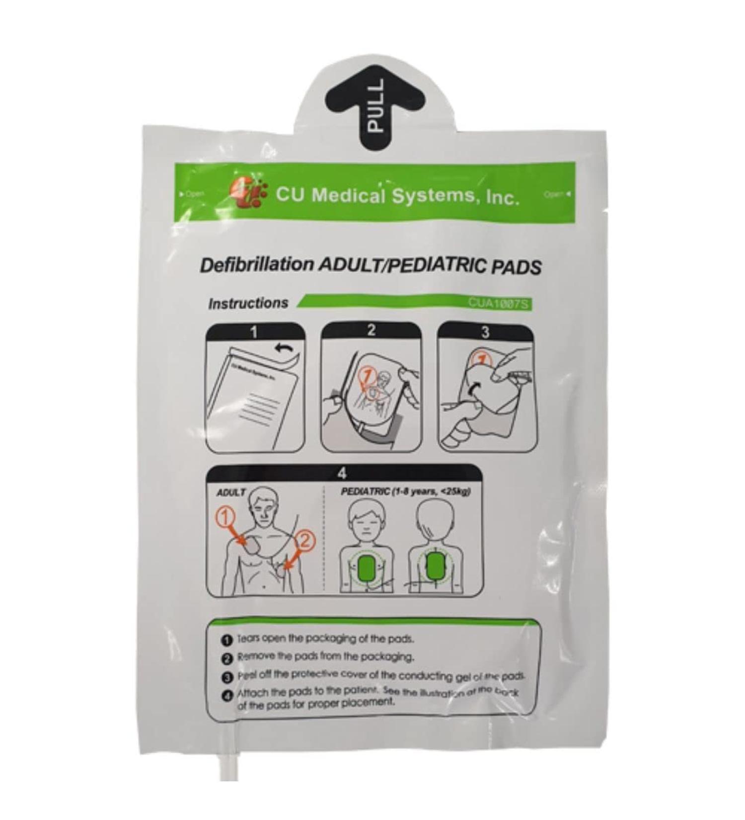 CU Medical Systems iPAD SP1 Adult Electrode Pads