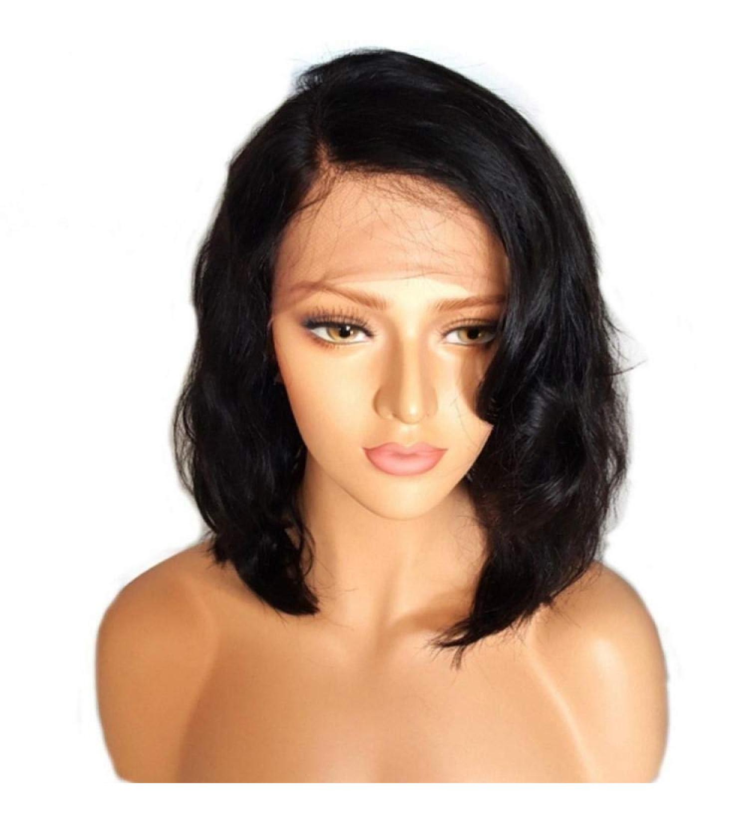 Buy BGHJUE N Wig - Short Volume Synthetic Body Wave Heat Resistant Wig for Women | Glueless Full Wig in Average Cap Size - Buy Online on GoSupps.com