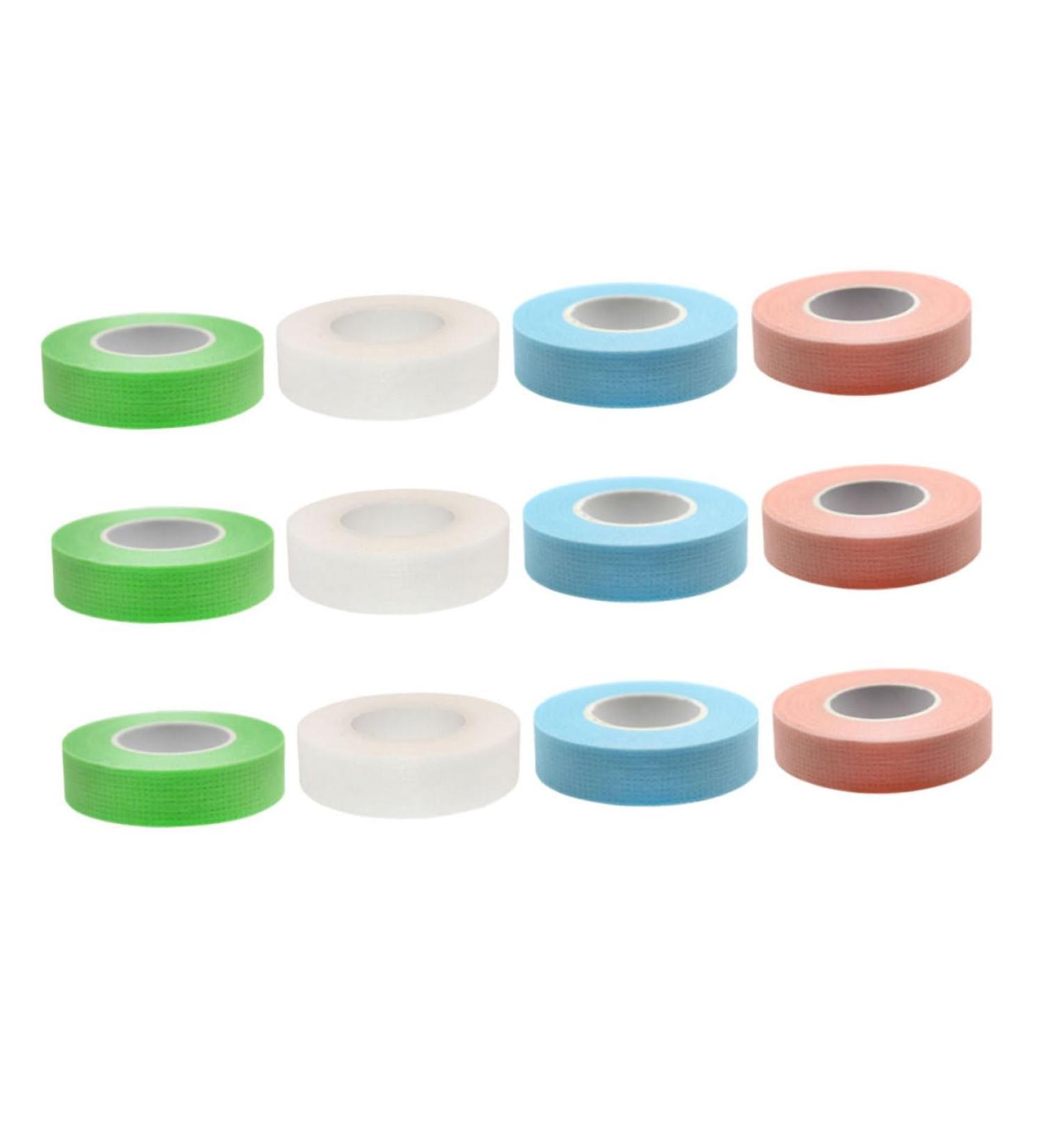 MAGICLULU 12 Rolls Under Eye Lash Tape - Non-Woven Adhesive Makeup Tool for Eyelash Application & Skin Protection - Medical Grade Eyelash Tapes - Buy Online on GoSupps.com