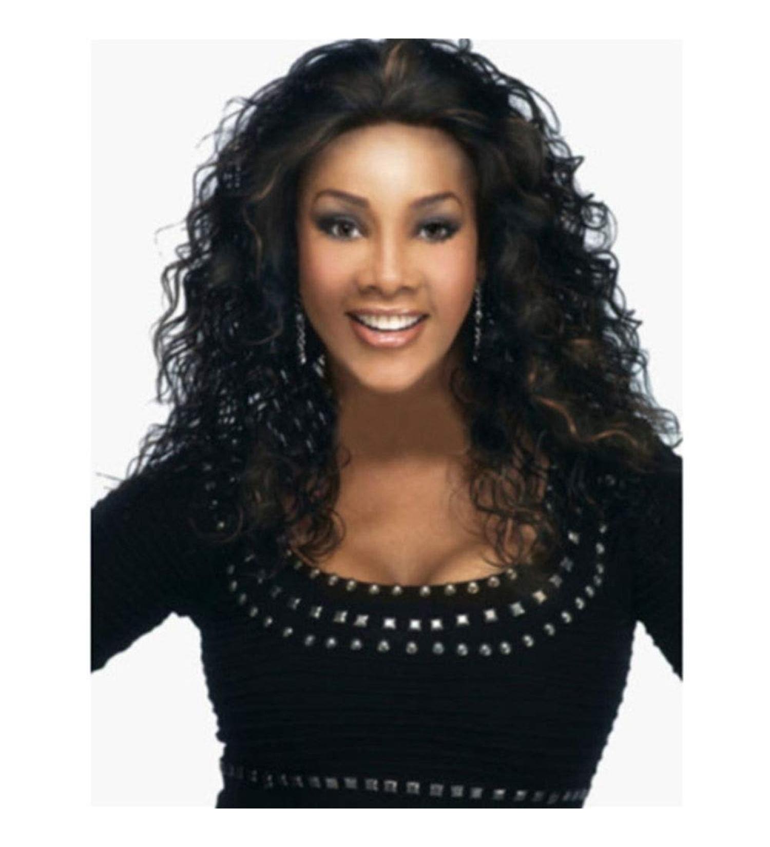 BGHJUE Synthetic Lace Front Wig - Long Curly Black Hair Heat Resistant for Black Women - Buy Online on GoSupps.com