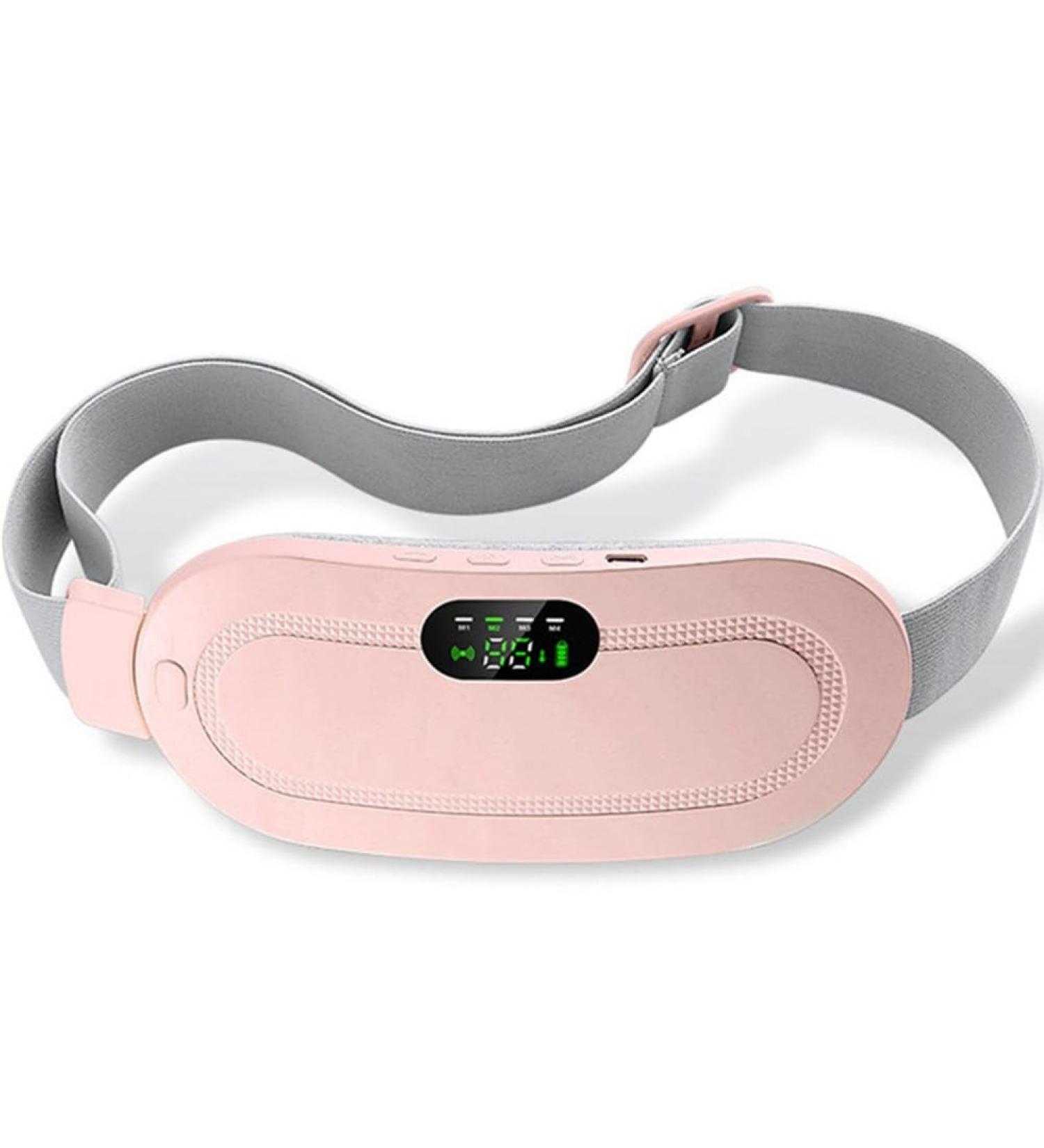 Zonttr Menstrual Heating Pillows - Intelligent Warm Palace Belt for Waist Pain Relief & Uterus Comfort | Vibrating Abdominal Massage & Durable Electric Hip Belt - Buy Online on GoSupps.com