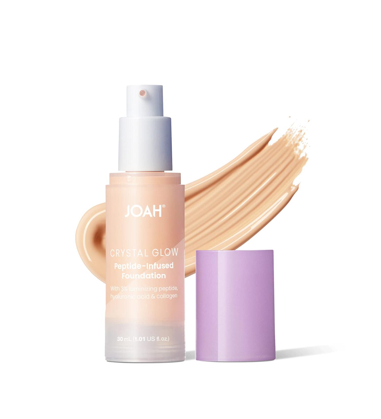 JOAH Crystal Glow Peptide-Infused Foundation 2-in-1 Korean Makeup - Fair Neutral - Buy Online on GoSupps.com