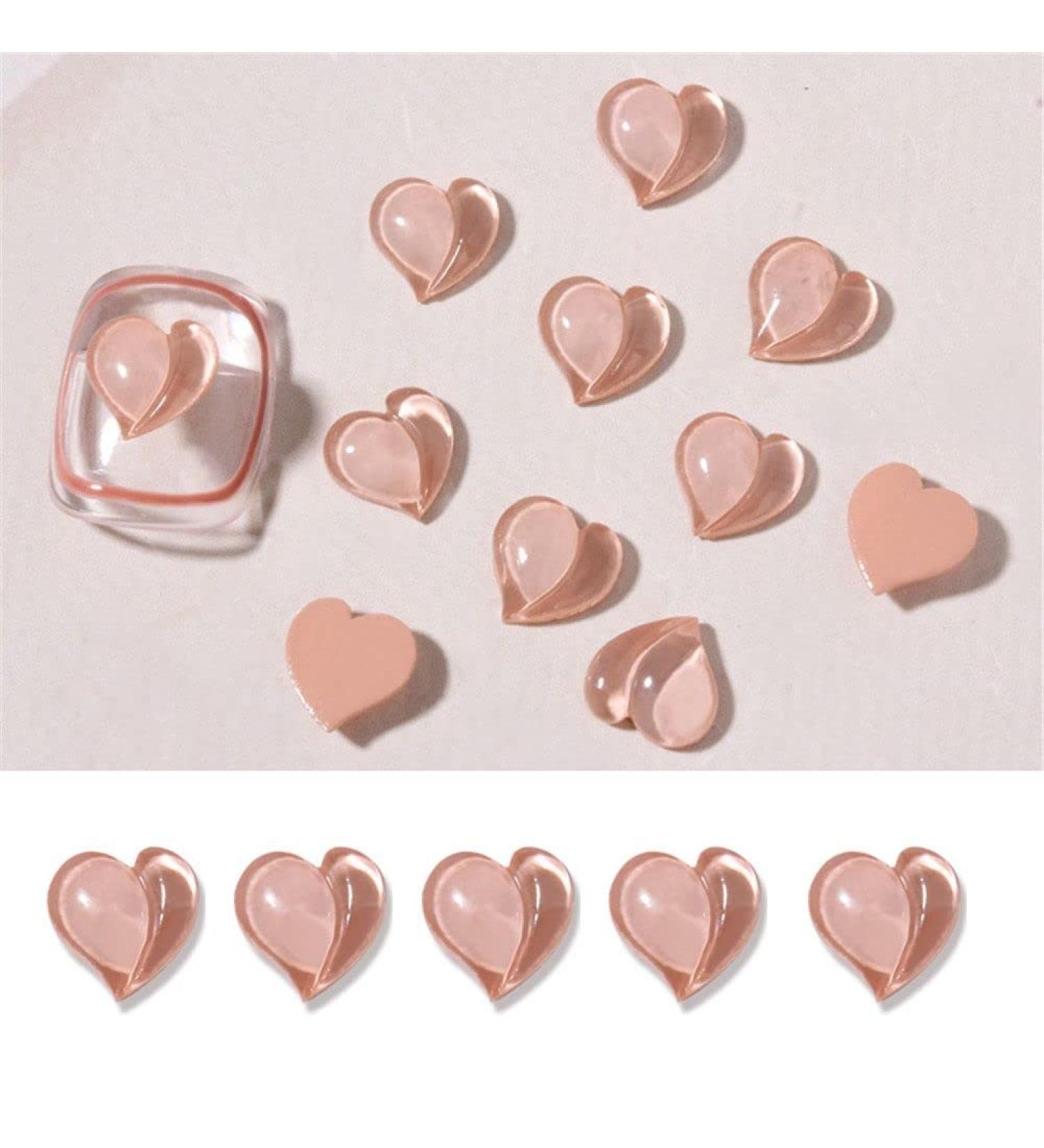 Nails Decorations Manicure Decorations Nail Glitter Luxury Crystal Nail Art Sequins Love Heart Nail Drills(coffee) - Buy Online on GoSupps.com