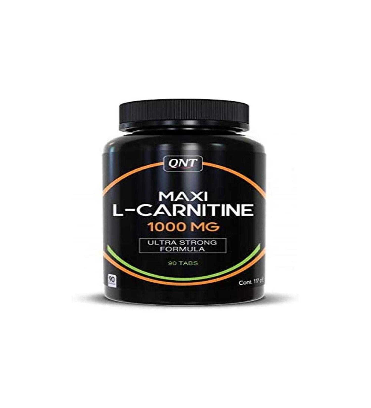 QNT SA QNT Maxi LCarnitine 1000 mg 90 Tabs Unflavored Dieet & Gewichtsbeheersing LCarnitine Unflavored 90 tablets