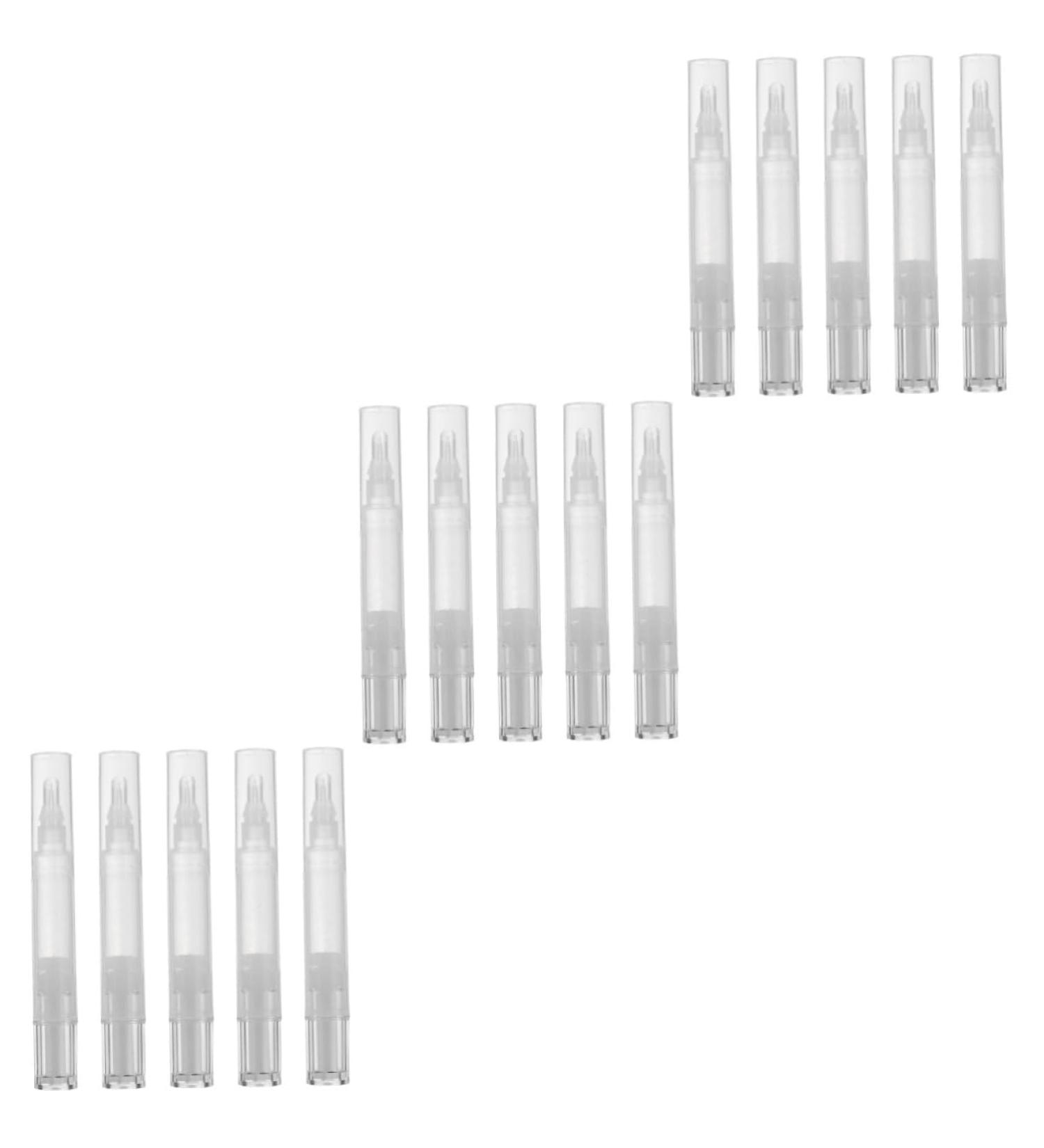 Angoily 15pi ces Flacons De Lip Gloss Vides Rechargeables Contenants De Maquillage Pour Filles Voyage Et Couleurs Assorties 12.2X1.6X1.6CMx3pcs couleurs assortiesx3pcs - Buy Online on GoSupps.com