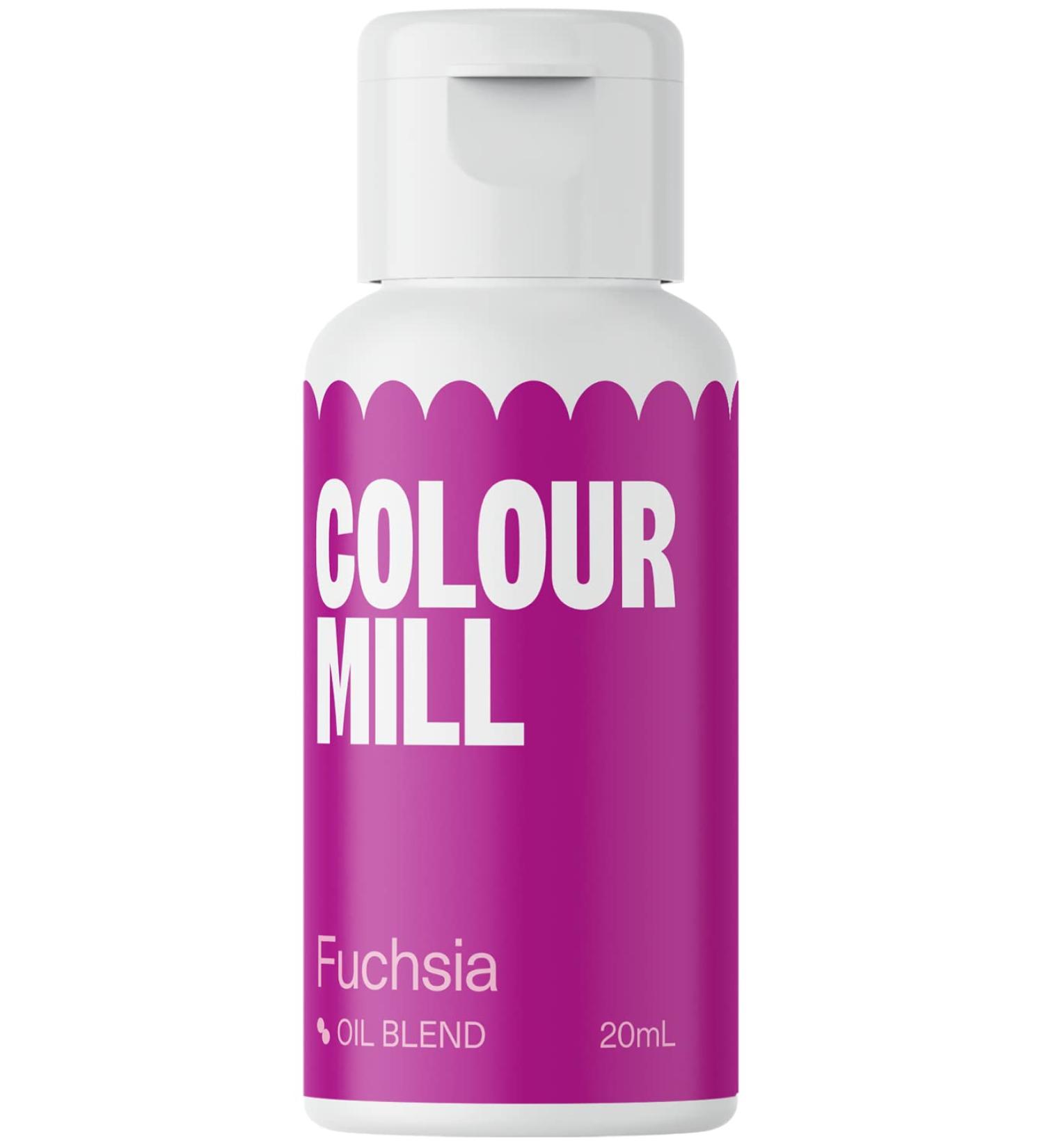 Color Mill Oil Blend Food Color - Fuchsie 20ml | Perfect for Chocolate Fondant Cupcakes & Baking - International Shipping Available - Buy Online on GoSupps.com