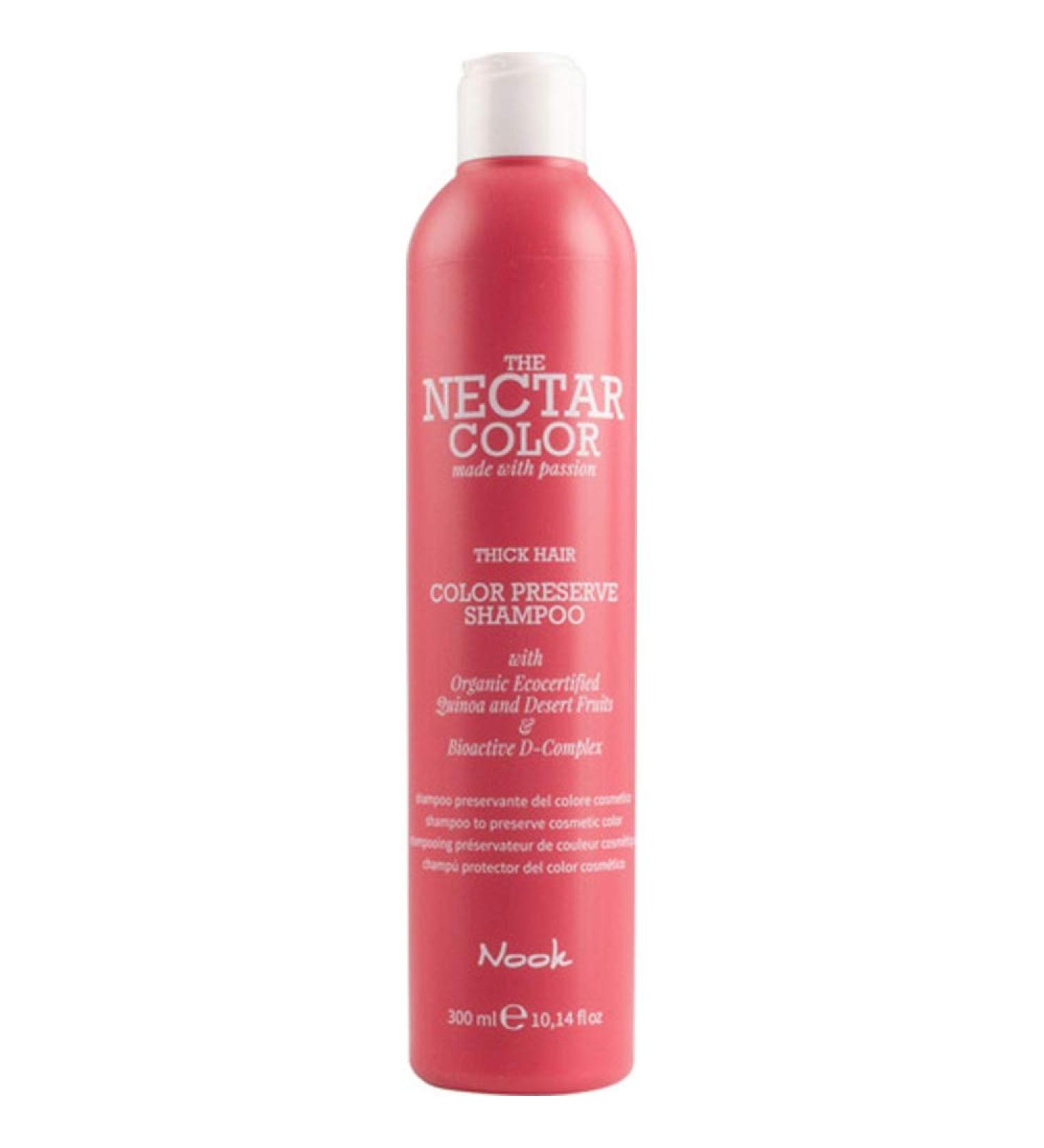NOOK COLOR PRESERVE SHAMPOO FINE HAIR 300ml - Buy Online on GoSupps.com