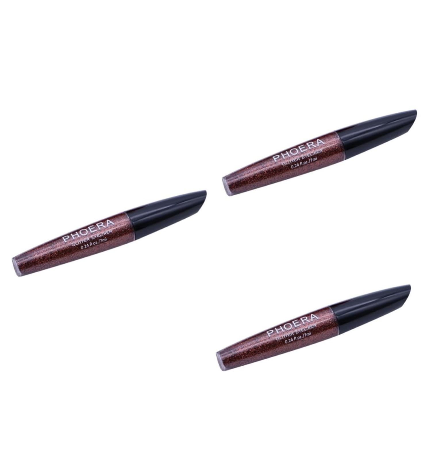 Beavorty 3pcs glitter liner for eyes eyeshadow liner makeup liner eyeliner eye shadow brighten 1 count (Pack of 1) Brownx3pcs - Buy Online on GoSupps.com