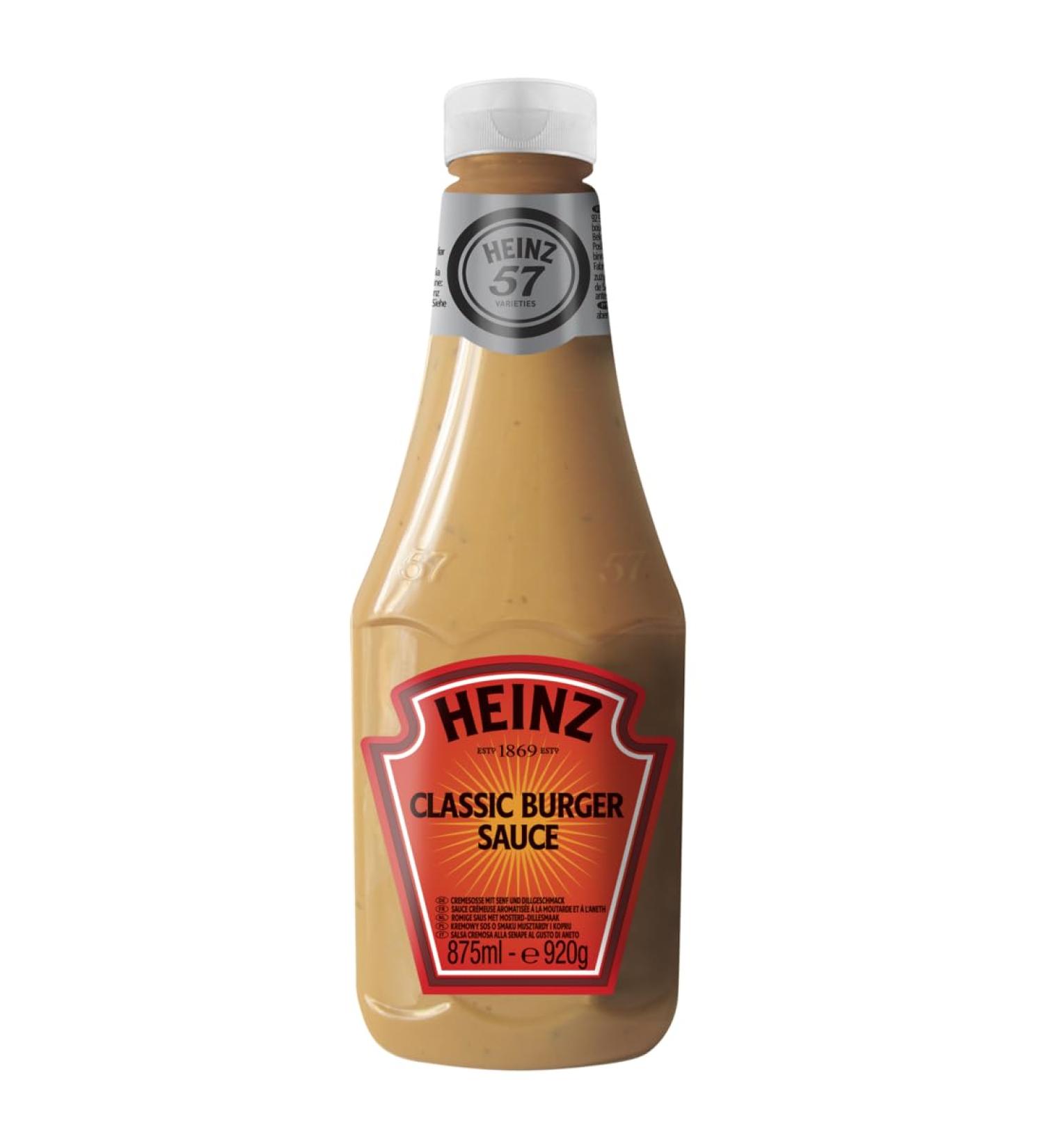 Heinz Classic Burger Sauce 875ml - Buy Online on GoSupps.com