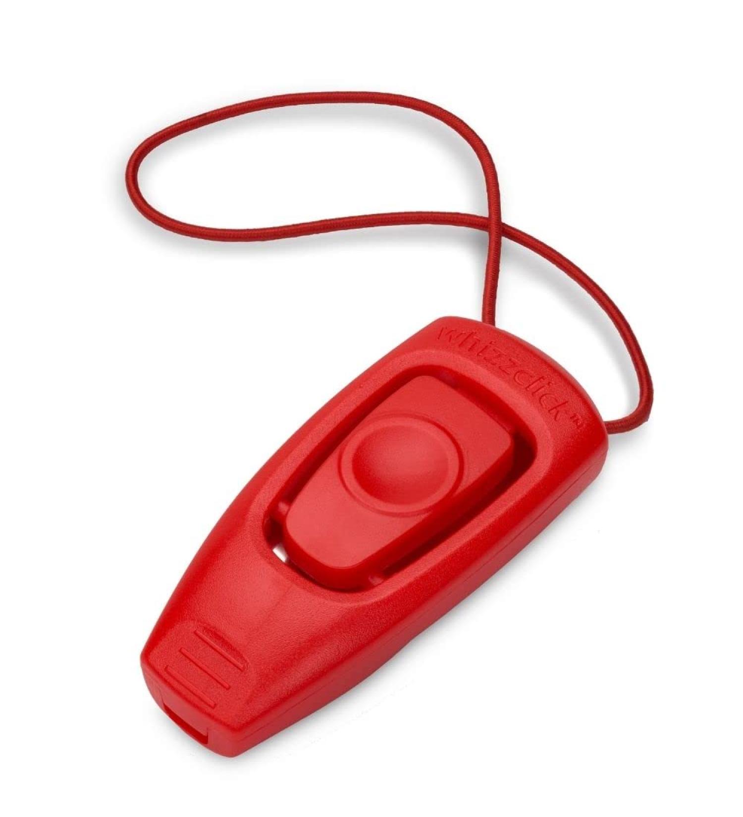 Company of Animals The Company of Animals Whizzclick Clicker and Whistle Combined Recall and Reward Training Wrist Strap For all Dogs Including Sensitive Dogs and Puppies Red 1 Count (Pack of 1) - Buy Online on GoSupps.com