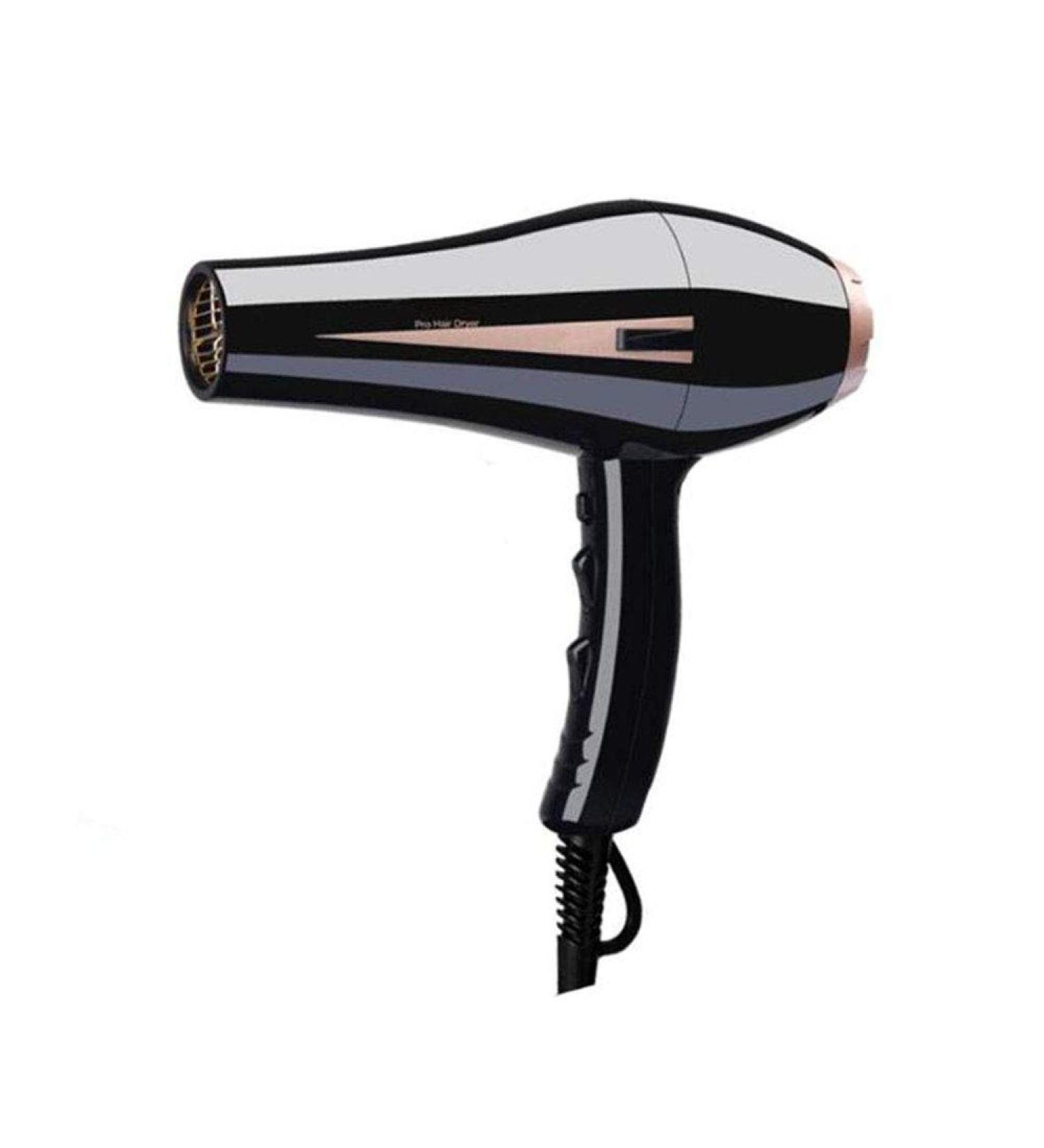 Hair Dryer Professional Ionic Hairdryer 2200W Salon Fast Blow Dryers 3 Heat 2 Speed Settings Low Noise Hair Dryer Powerful AC Motor with Hair Diffusers and 2 Nozzle for Home & Salon Small Gift - Buy Online on GoSupps.com