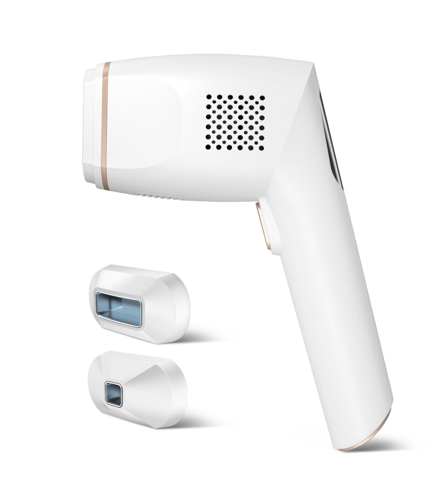 IPL Hair Removal Device | Infinite Light Impulses & 2 Attachments for Body Face Bikini & Armpits | Shop Internationally - Buy Online on GoSupps.com
