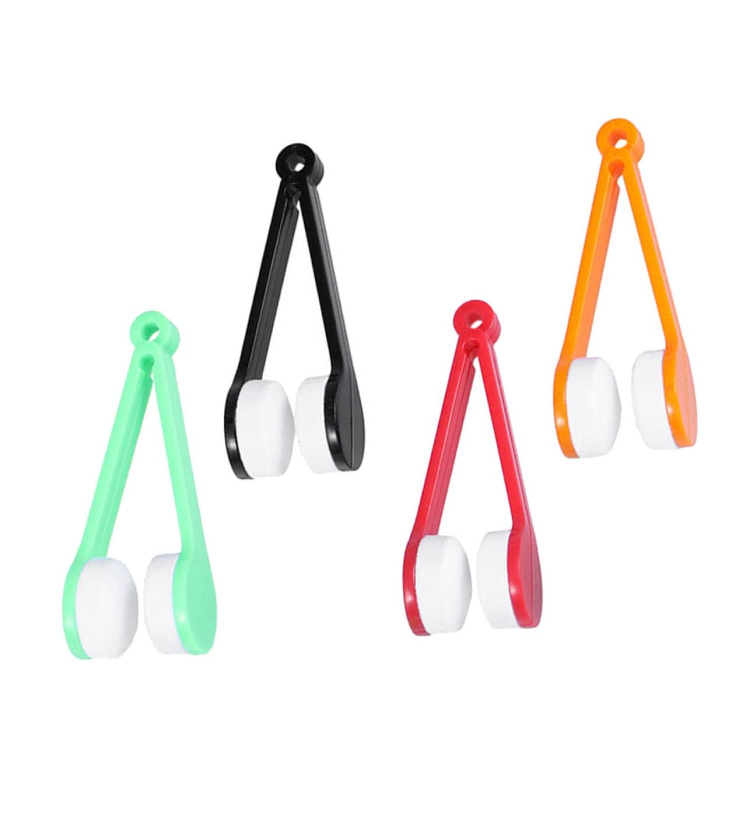 FOMIYES 4pcs Glasses Cleaning Wipe - Portable Lenses Cleaner for Eyeglasses & Sunglasses | Prevent Marks & Smudges - Random Color - Buy Online on GoSupps.com