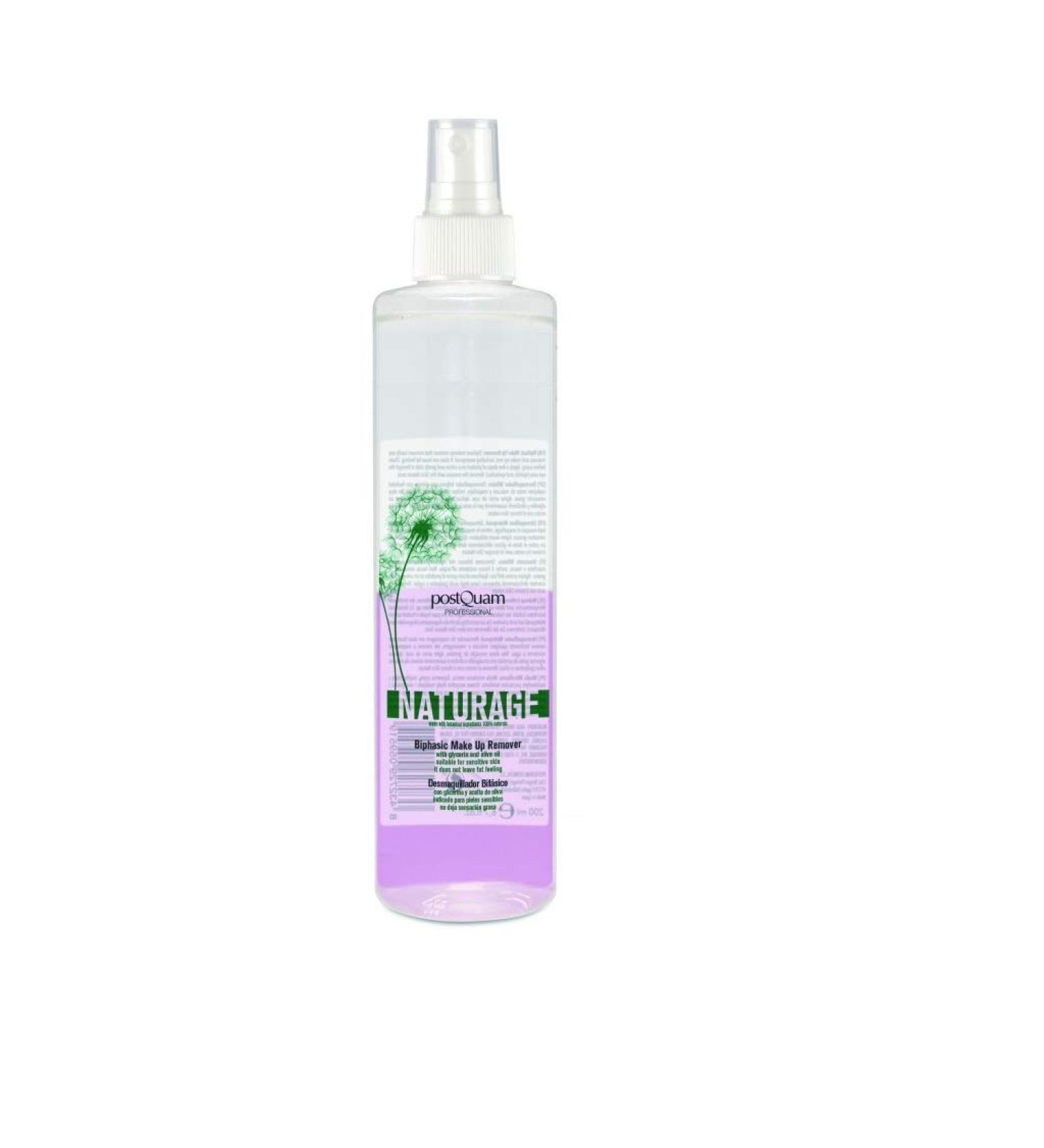 POSTQUAM Professional Two-Phase Makeup Remover 200ml - Spanish Beauty Gentle for Sensitive Eyes Effortlessly Removes Mascara & Makeup without Greasy Residue - Buy Online on GoSupps.com
