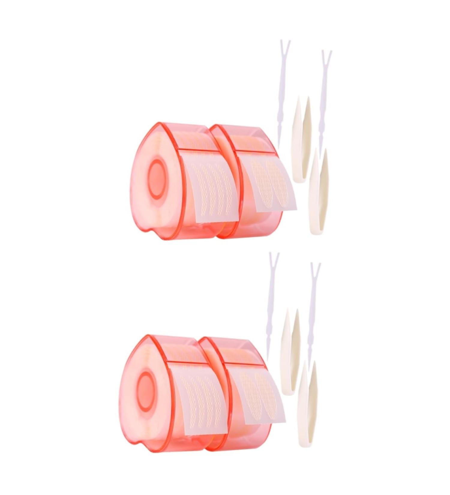 Ipetboom 4 Rolls Lace Double Eyelid Sticker Mermaid Party Decorations Eyelid Tape Strip Makeup Tape Stickers Women Eyelid Sticker Double Eyelid Fiber Heart-shaped Tape Strips - Buy Online on GoSupps.com